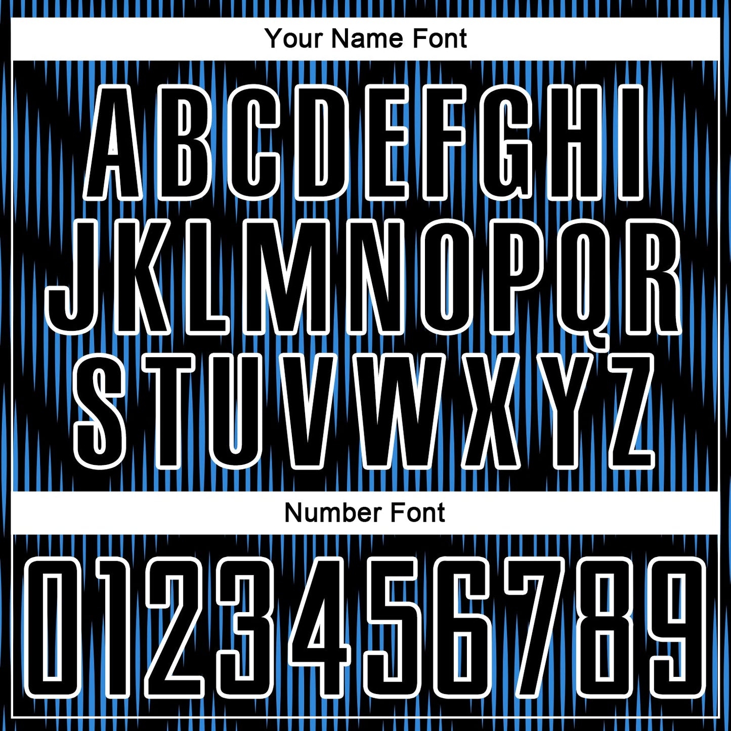 Custom Black Powder Blue-White Line Sublimation Soccer Uniform Jersey - Sky-Custom