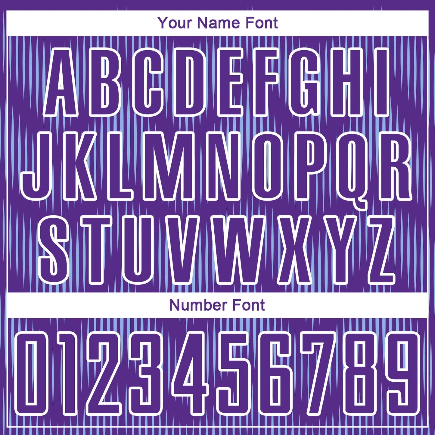 Custom Purple Light Blue-White Line Sublimation Soccer Uniform Jersey - Sky-Custom