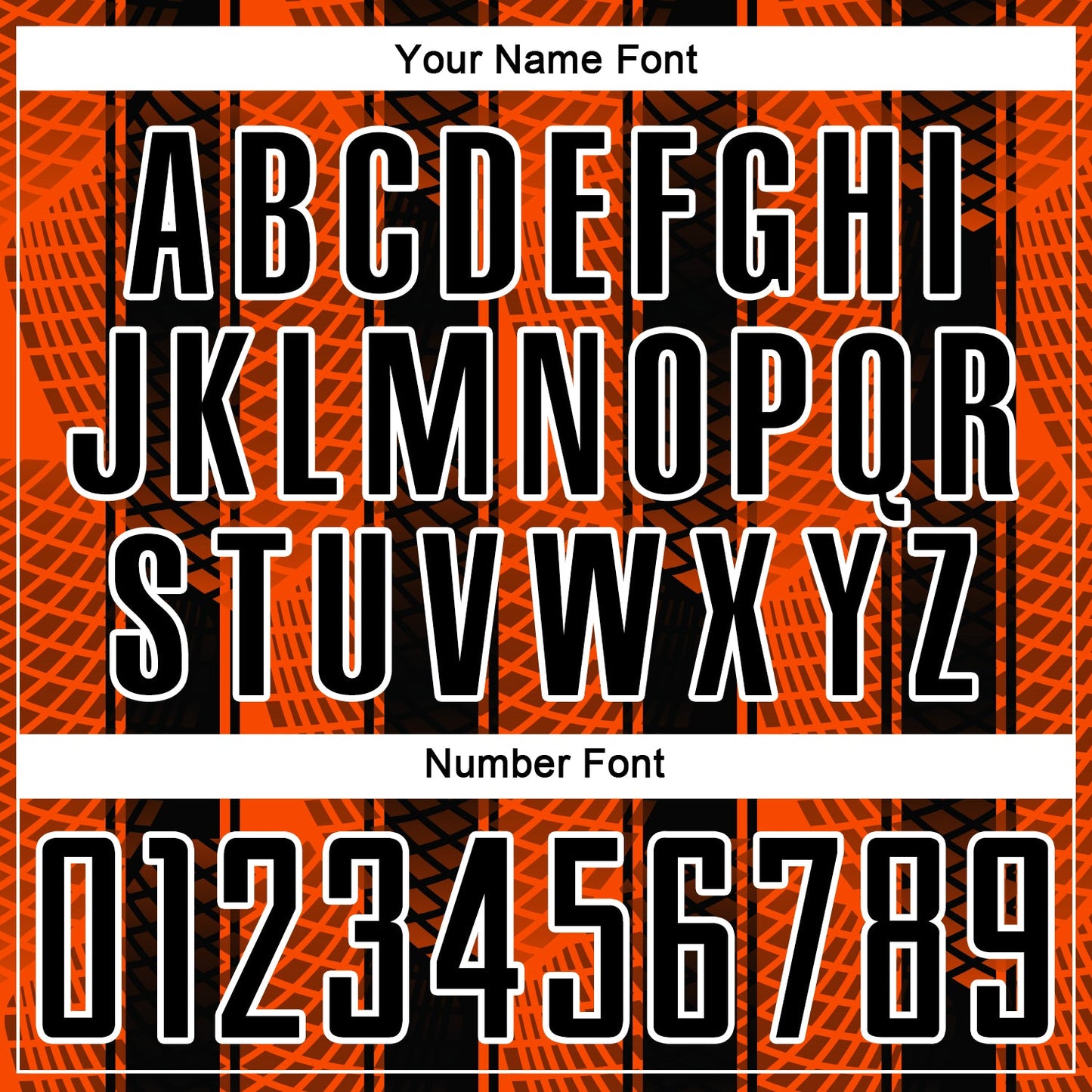 Custom Black Orange-White Abstract Network Sublimation Soccer Uniform Jersey - Sky-Custom