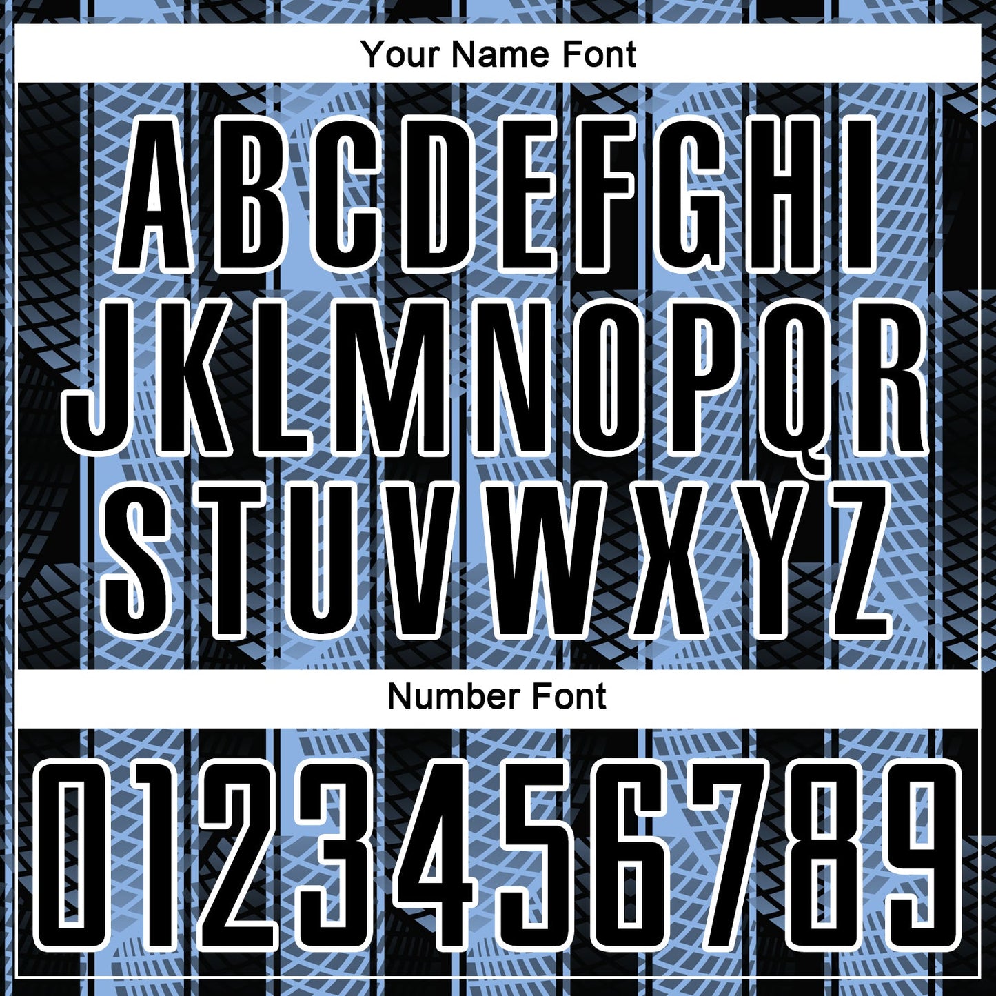 Custom Black Light Blue-White Abstract Network Sublimation Soccer Uniform Jersey - Sky-Custom