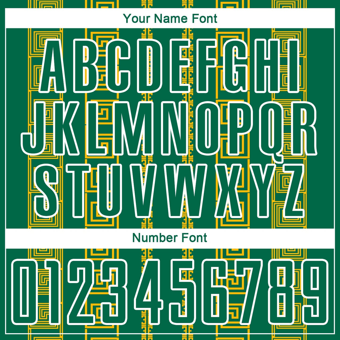 Custom Kelly Green Gold-White Geometric Shape Sublimation Soccer Uniform Jersey - Sky-Custom