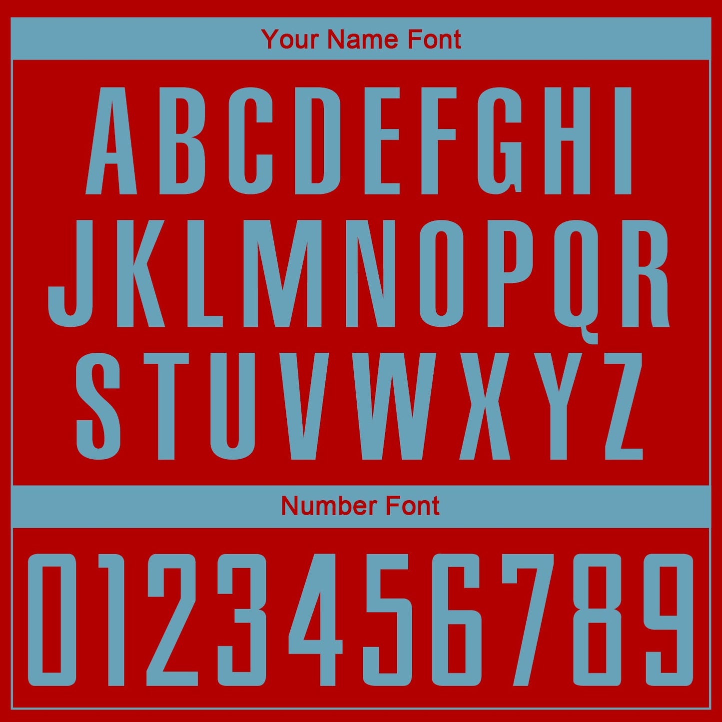 Custom Red Shadow Blue Sublimation Soccer Uniform Jersey - Sky-Custom