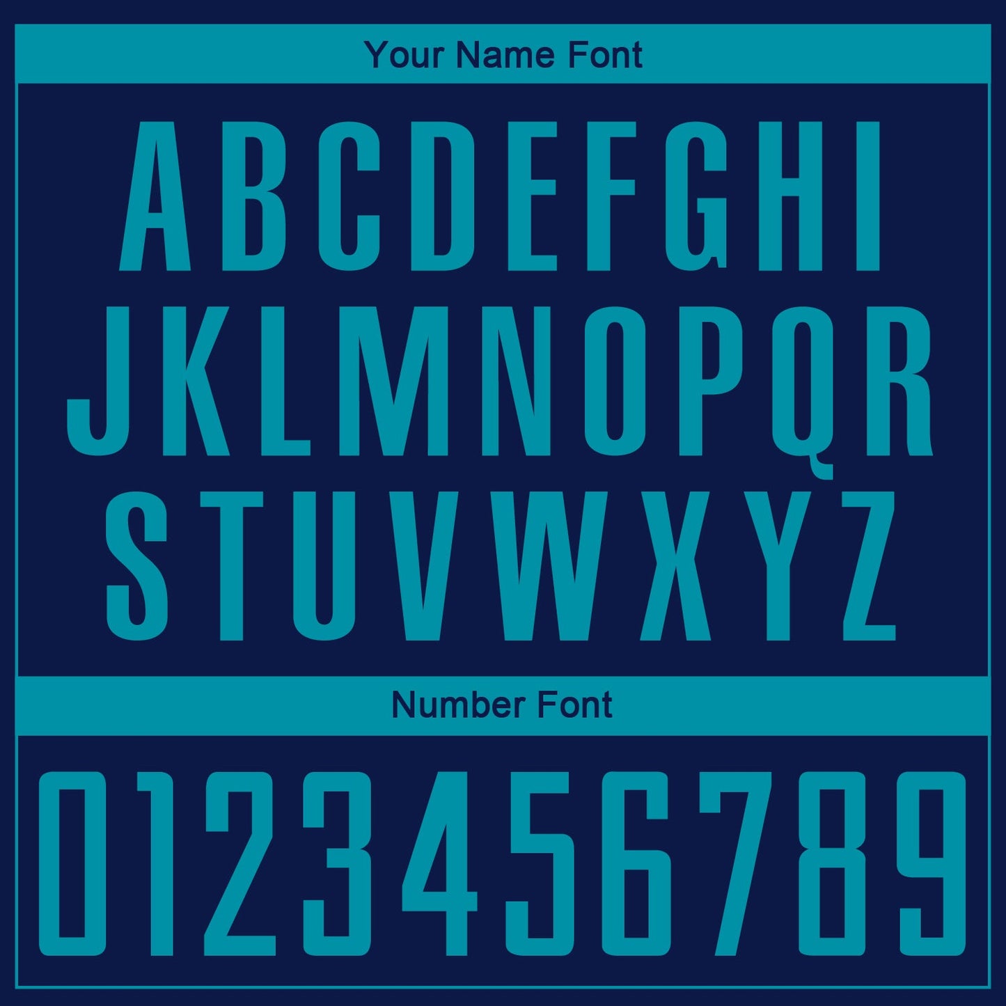 Custom Navy Teal Sublimation Soccer Uniform Jersey - Sky-Custom