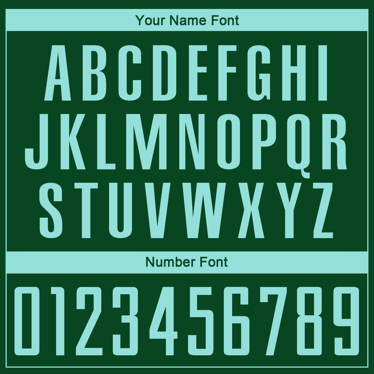 Custom Green Ice Blue Sublimation Soccer Uniform Jersey - Sky-Custom