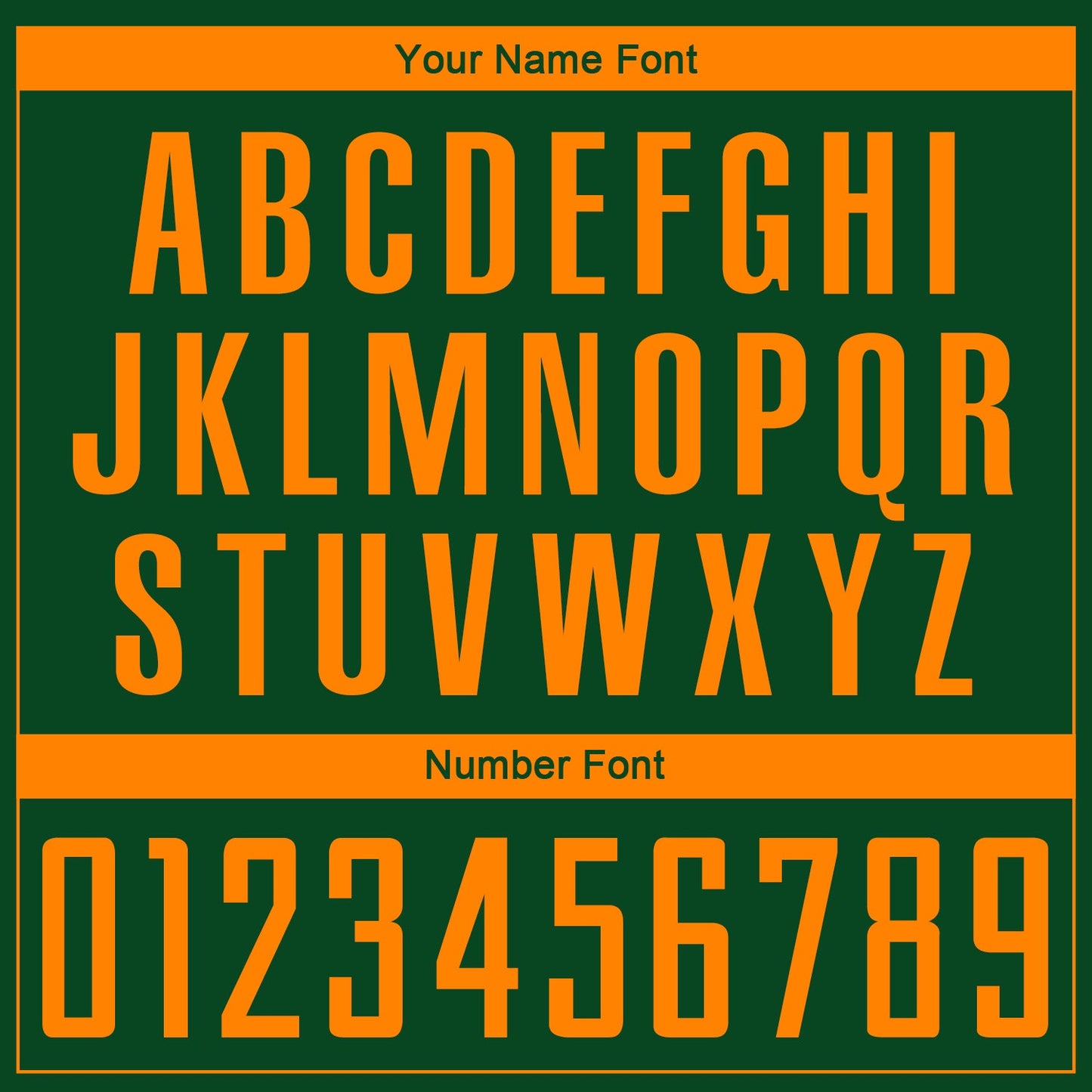 Custom Green Bay Orange Sublimation Soccer Uniform Jersey - Sky-Custom