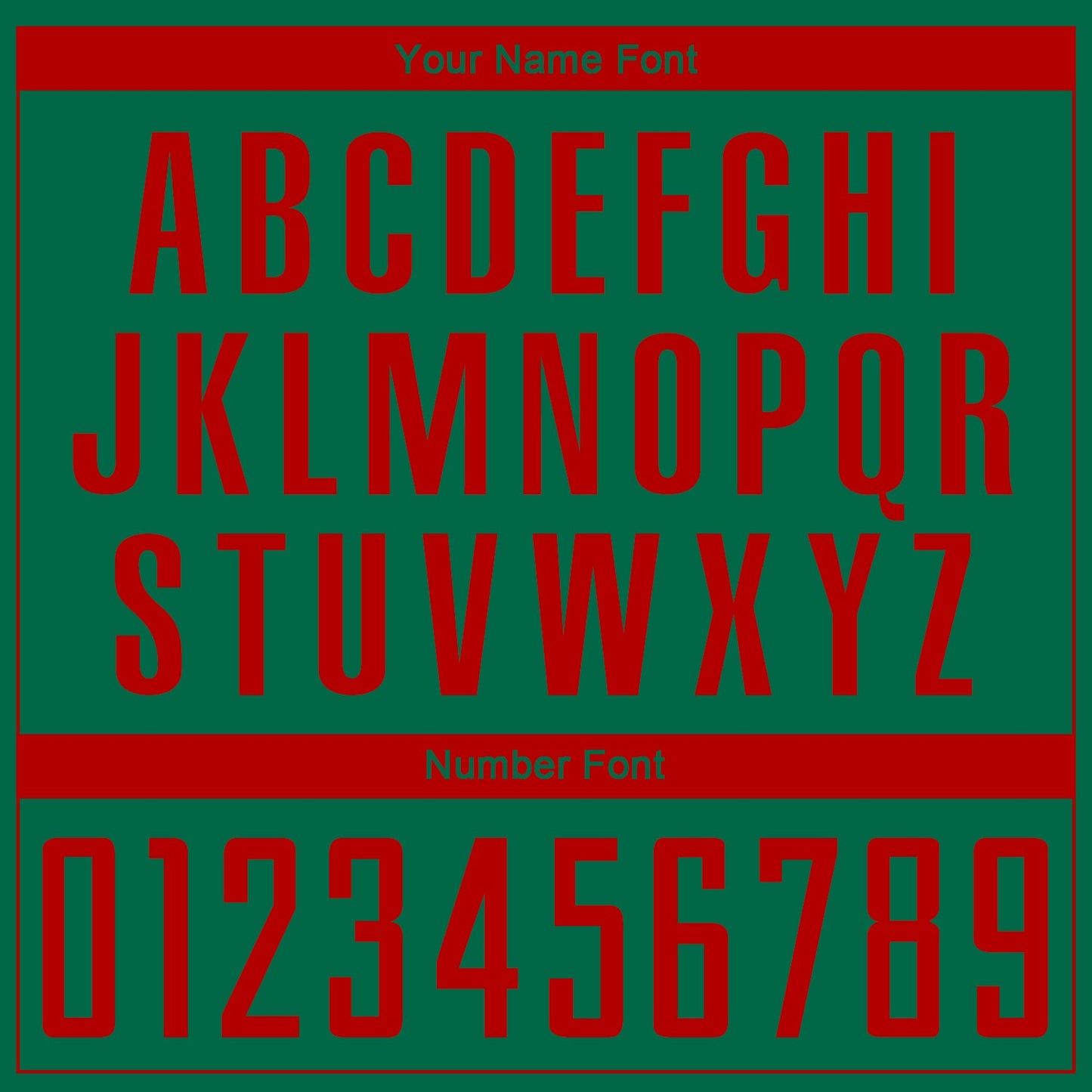 Custom Kelly Green Red Sublimation Soccer Uniform Jersey - Sky-Custom
