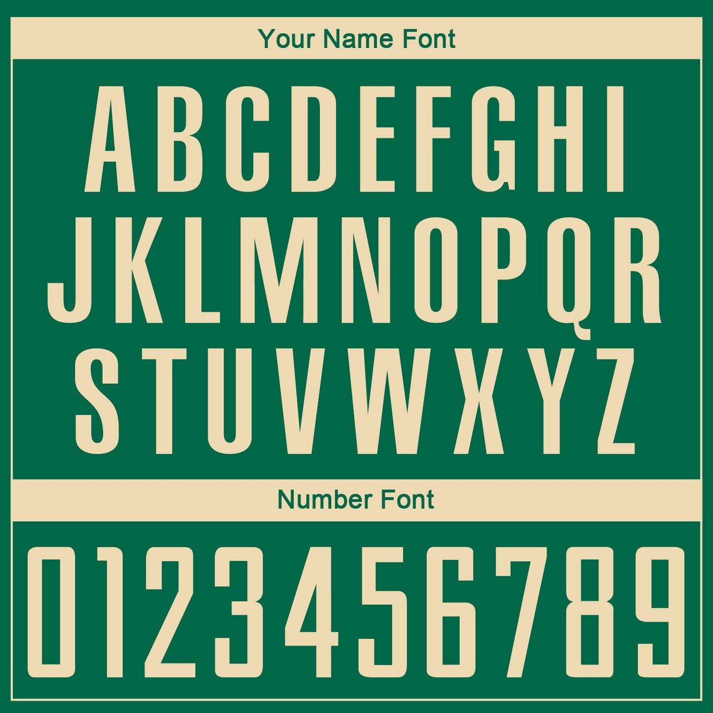 Custom Kelly Green Cream Sublimation Soccer Uniform Jersey - Sky-Custom