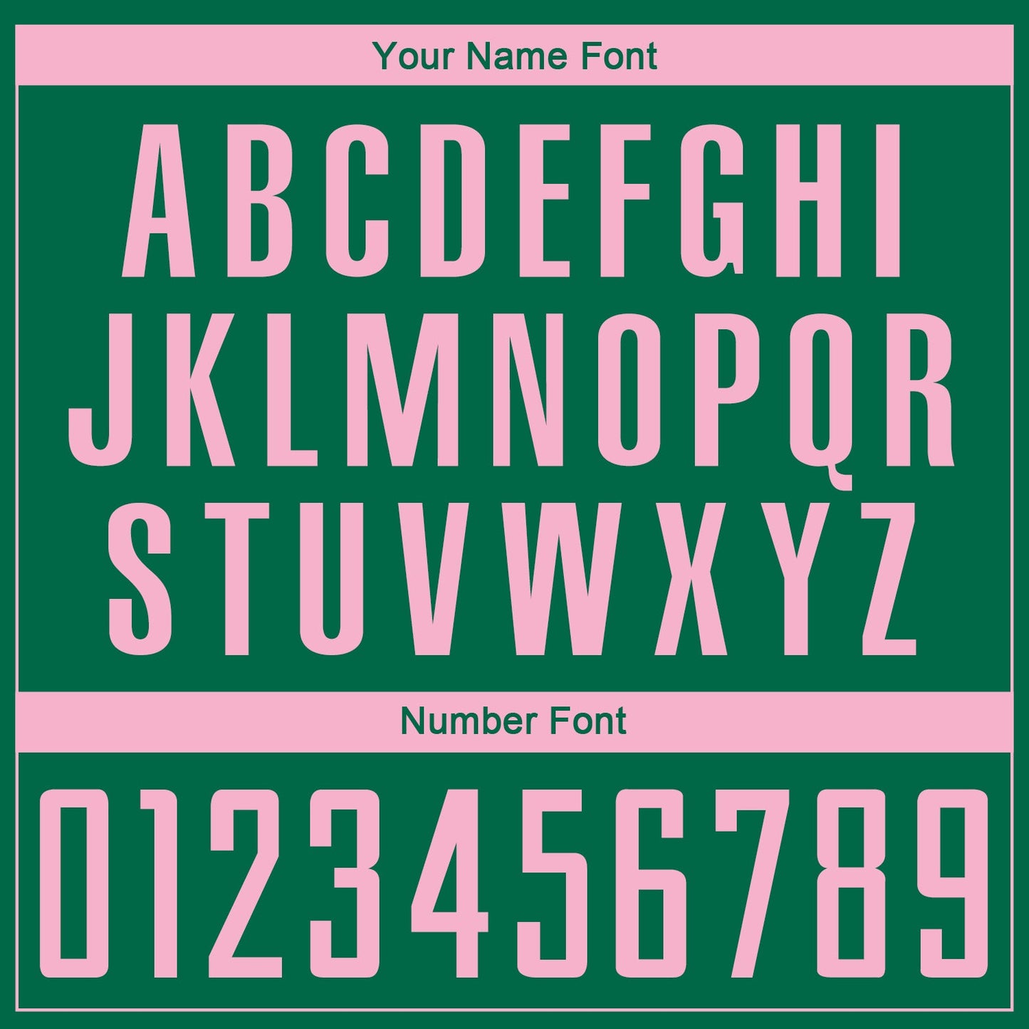 Custom Kelly Green Light Pink Sublimation Soccer Uniform Jersey - Sky-Custom