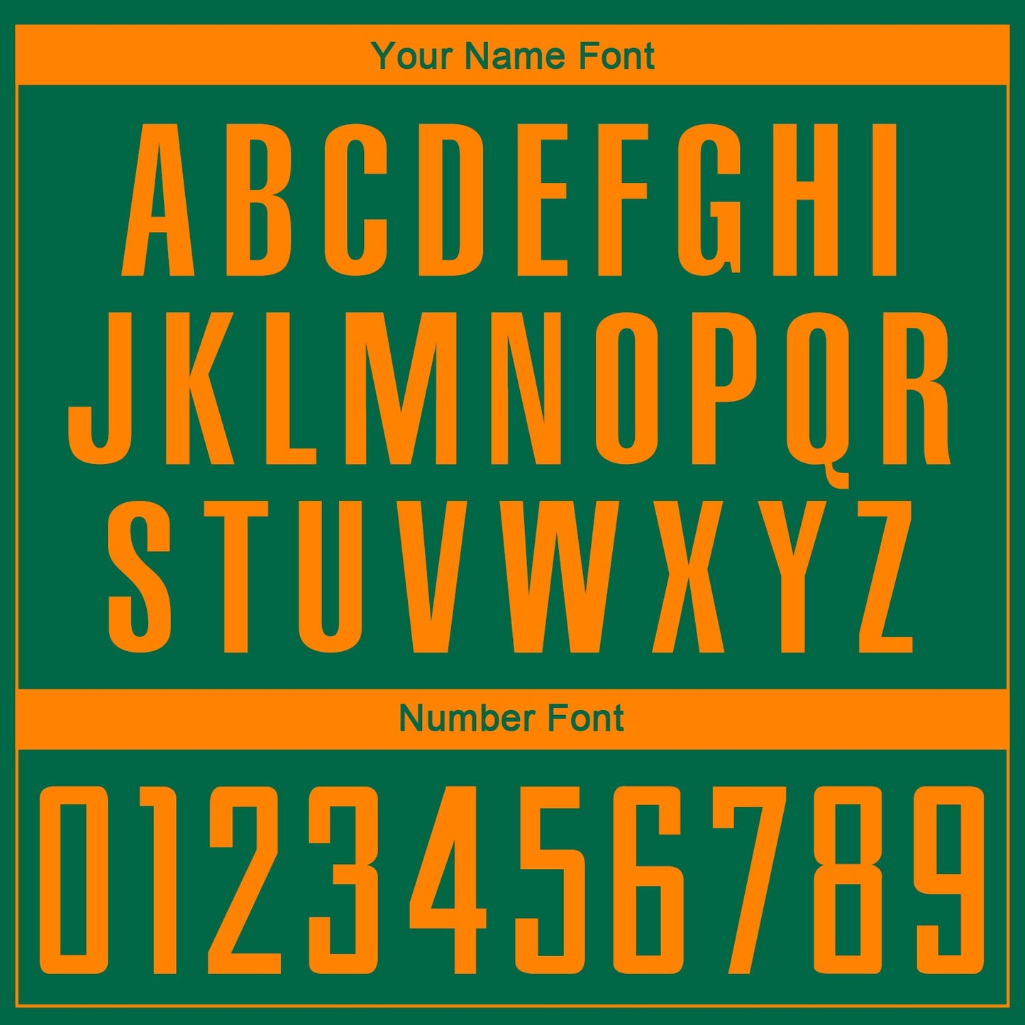 Custom Kelly Green Bay Orange Sublimation Soccer Uniform Jersey - Sky-Custom