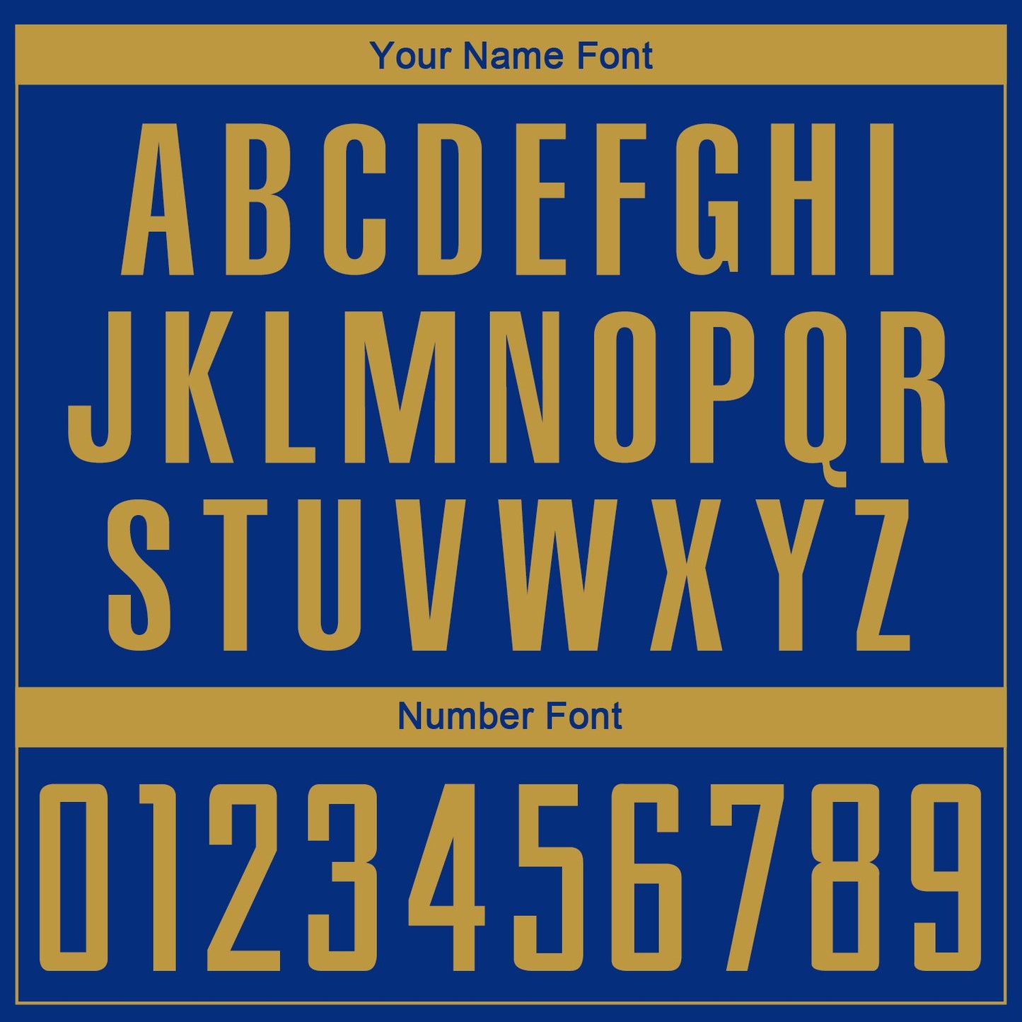 Custom Royal Old Gold Sublimation Soccer Uniform Jersey - Sky-Custom