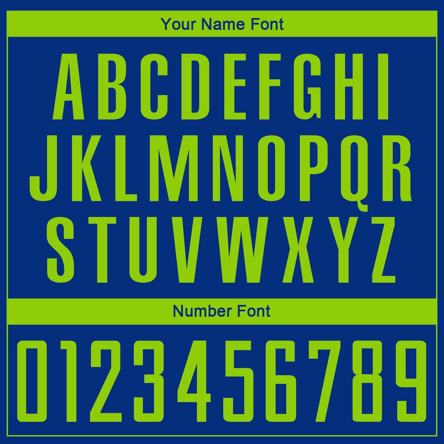 Custom Royal Neon Green Sublimation Soccer Uniform Jersey - Sky-Custom