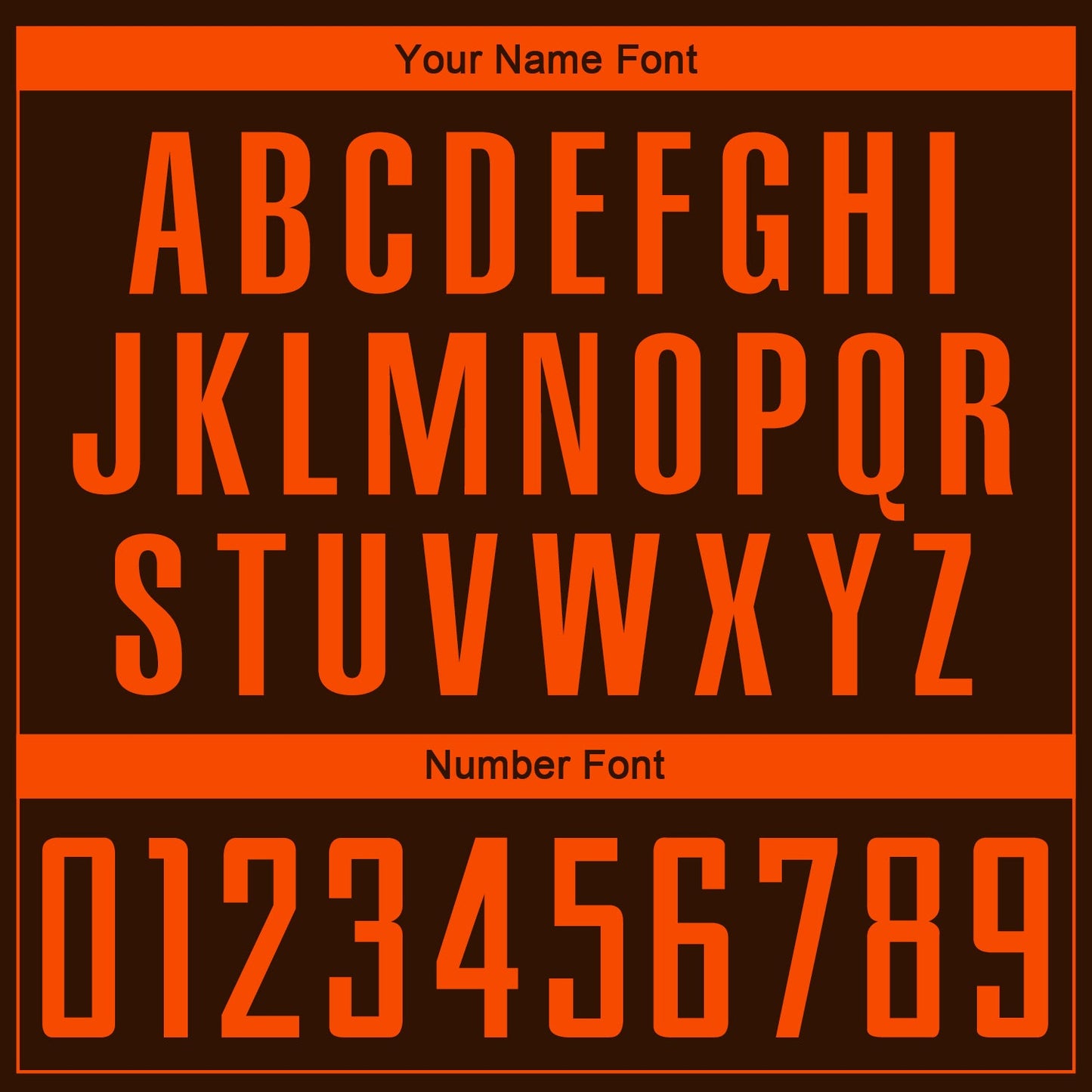 Custom Brown Orange Sublimation Soccer Uniform Jersey - Sky-Custom