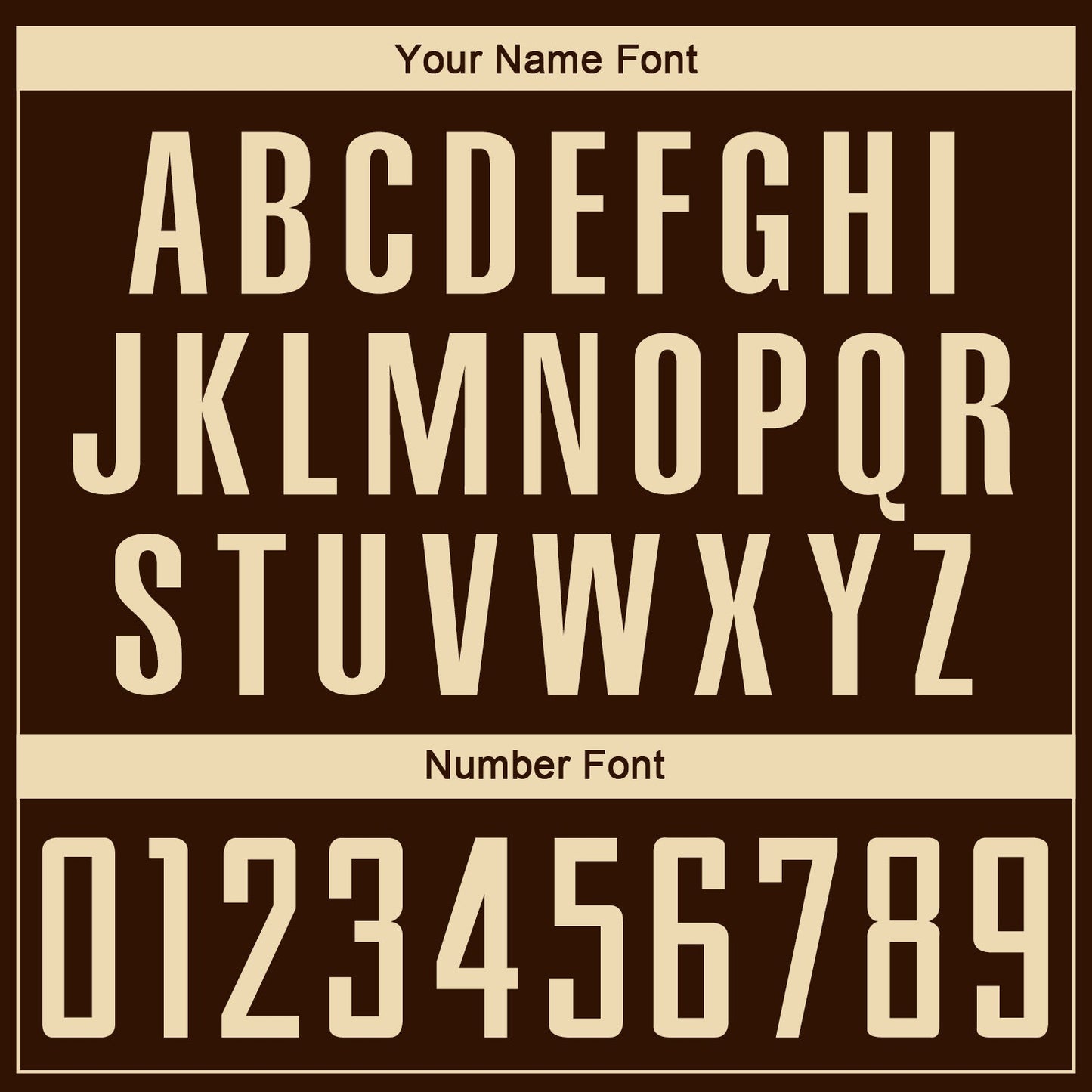 Custom Brown Cream Sublimation Soccer Uniform Jersey - Sky-Custom