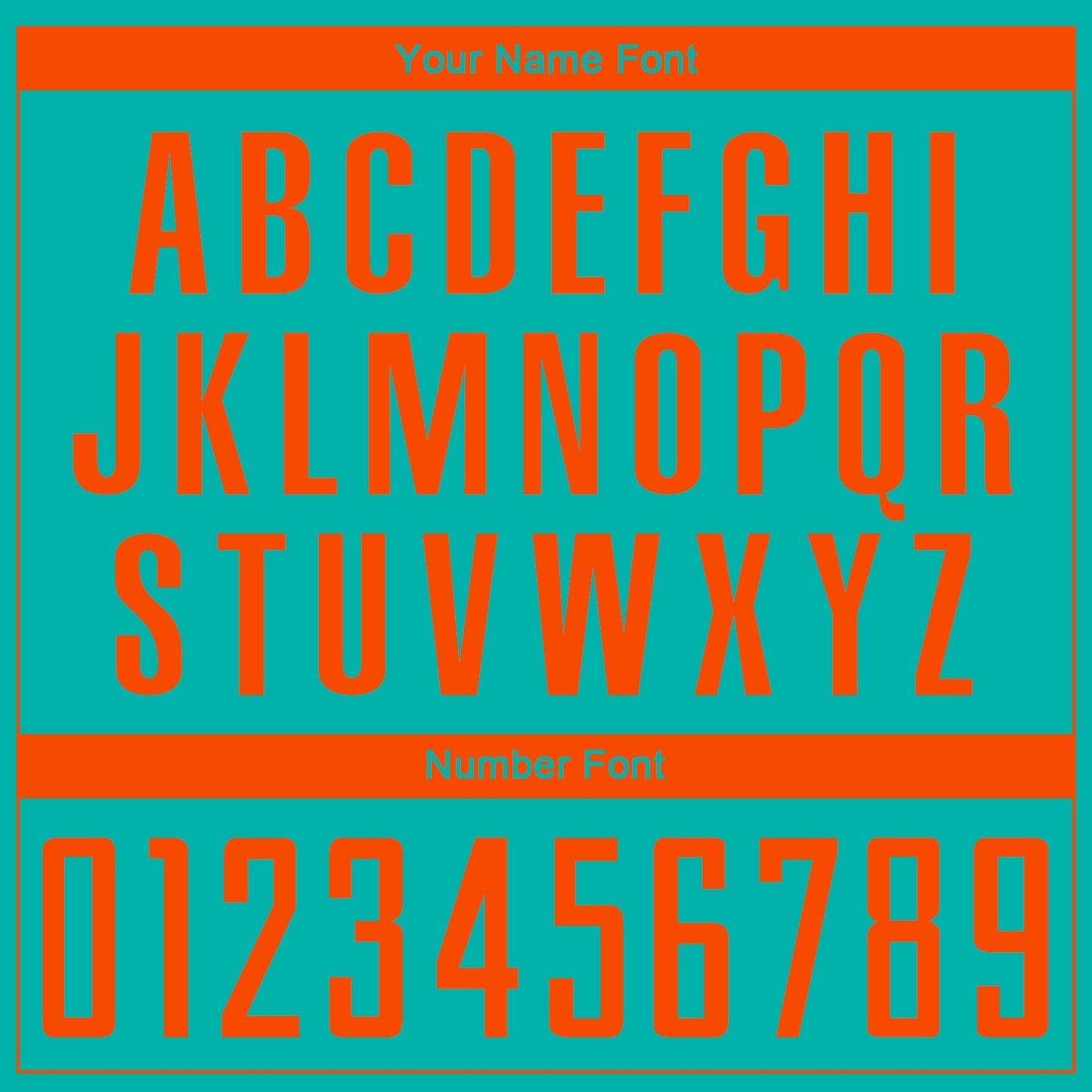 Custom Aqua Orange Sublimation Soccer Uniform Jersey - Sky-Custom