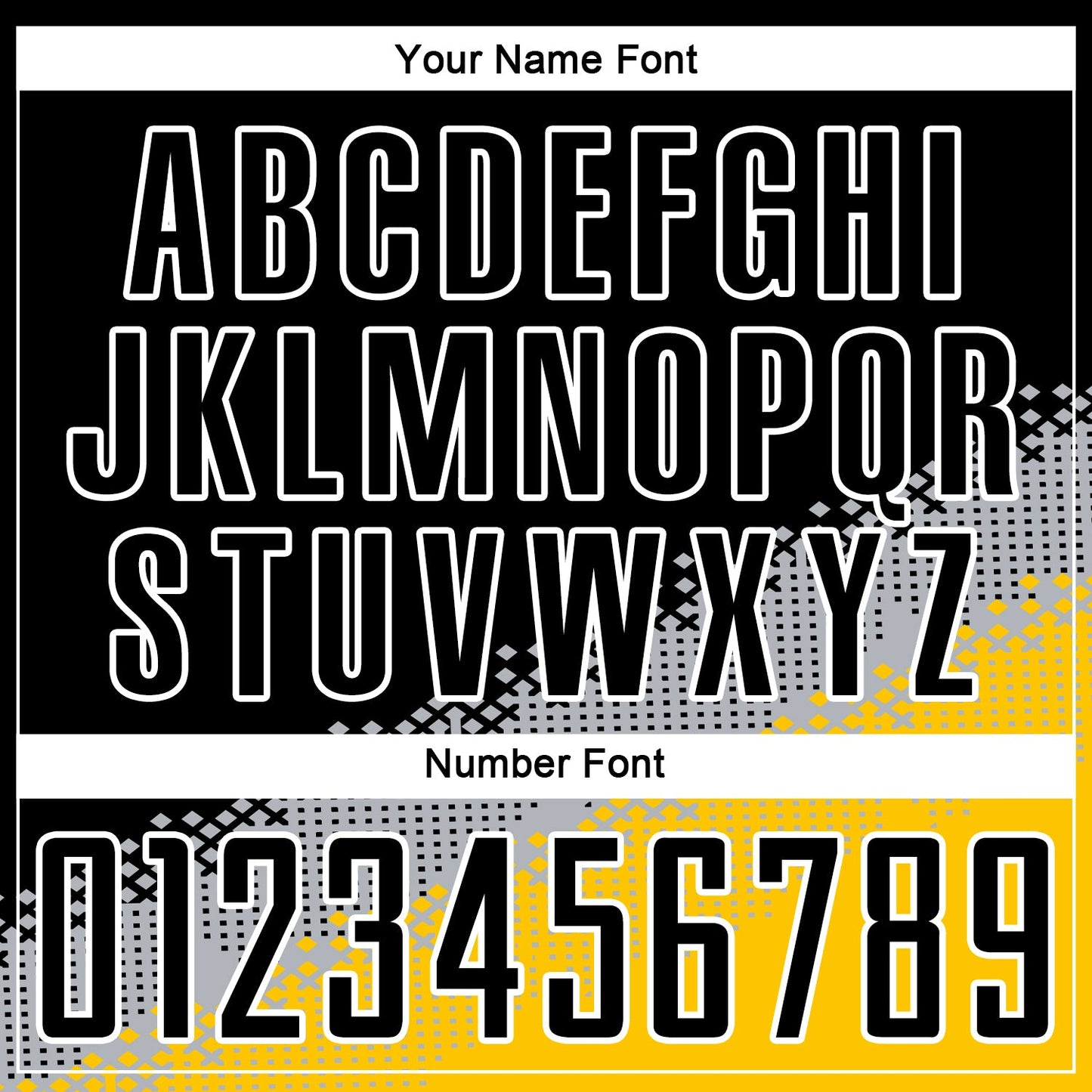 Custom Black Gray-Yellow Gradient Geometric Shape Sublimation Soccer Uniform Jersey - Sky-Custom