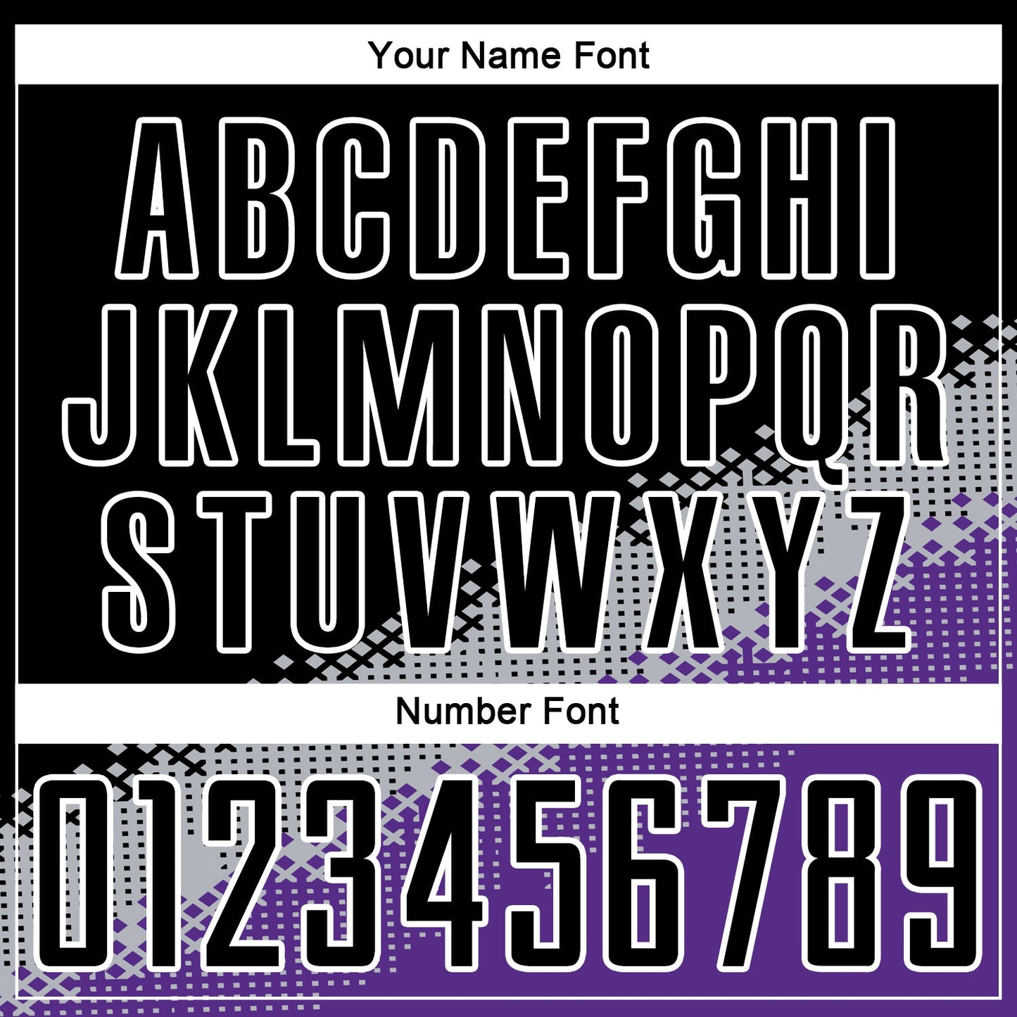 Custom Black Gray-Purple Gradient Geometric Shape Sublimation Soccer Uniform Jersey - Sky-Custom