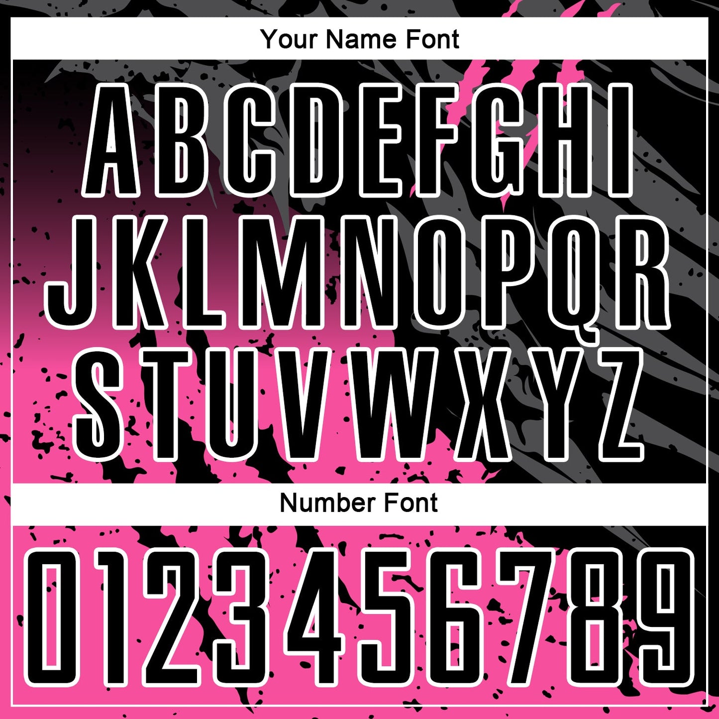 Custom Black Pink-White Gradient Scratch Splash Sublimation Soccer Uniform Jersey - Sky-Custom