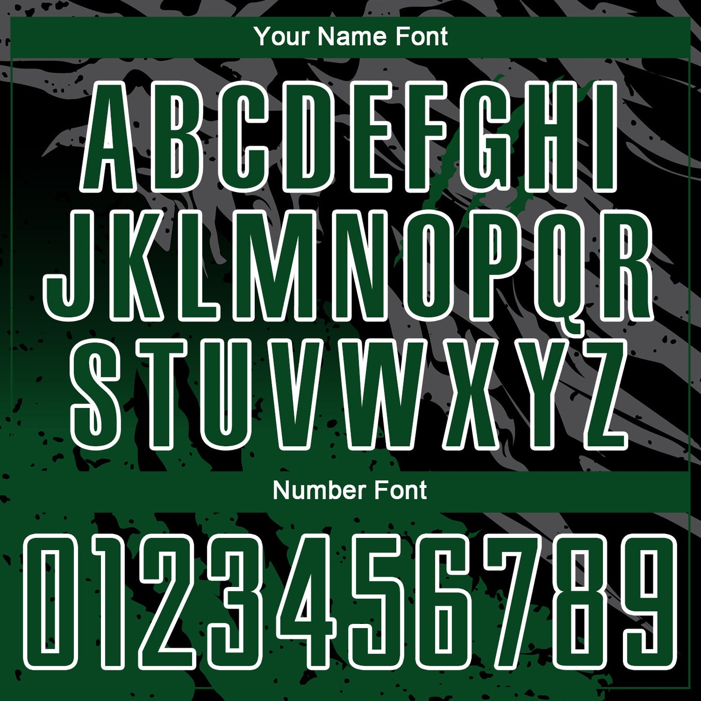Custom Black Green-White Gradient Scratch Splash Sublimation Soccer Uniform Jersey - Sky-Custom