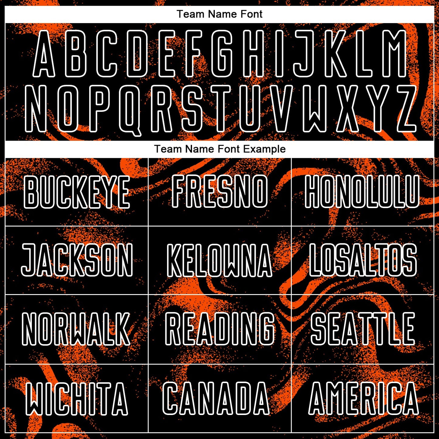 Custom Black Orange-White Abstract Liquid Sublimation Soccer Uniform Jersey - Sky-Custom
