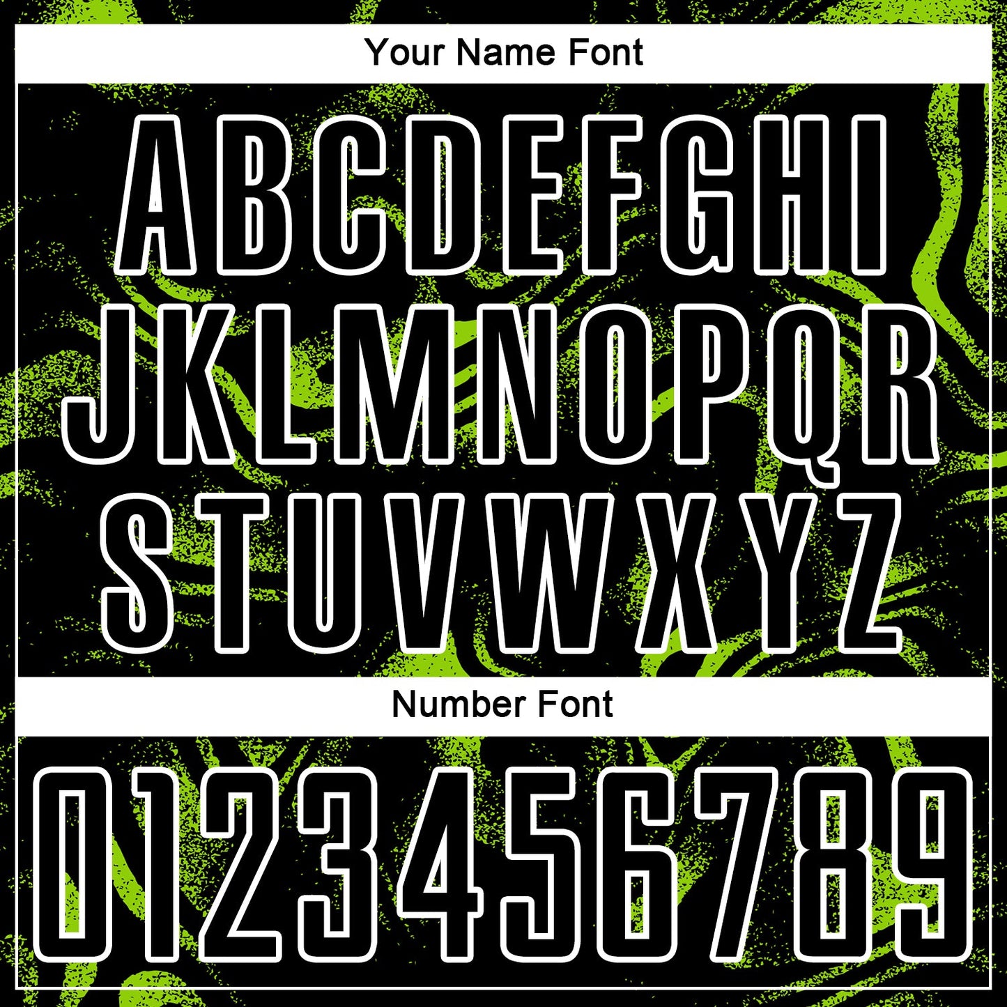 Custom Black Neon Green-White Abstract Liquid Sublimation Soccer Uniform Jersey - Sky-Custom