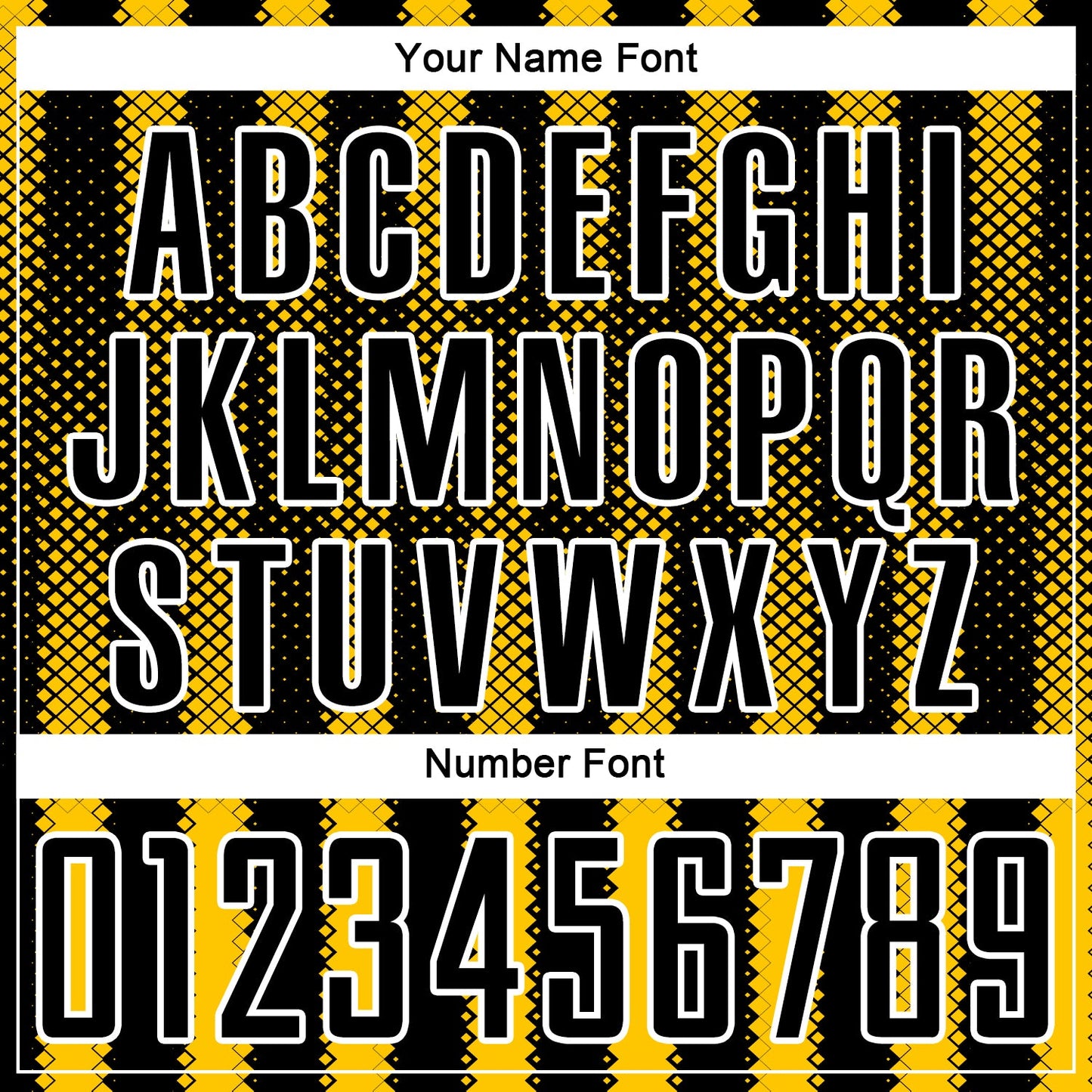 Custom Black Yellow-White Geometric Shape Sublimation Soccer Uniform Jersey - Sky-Custom