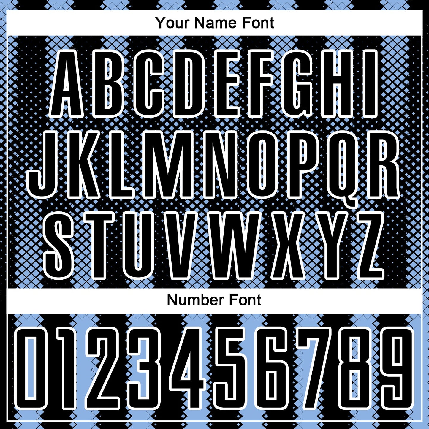 Custom Black Light Blue-White Geometric Shape Sublimation Soccer Uniform Jersey - Sky-Custom