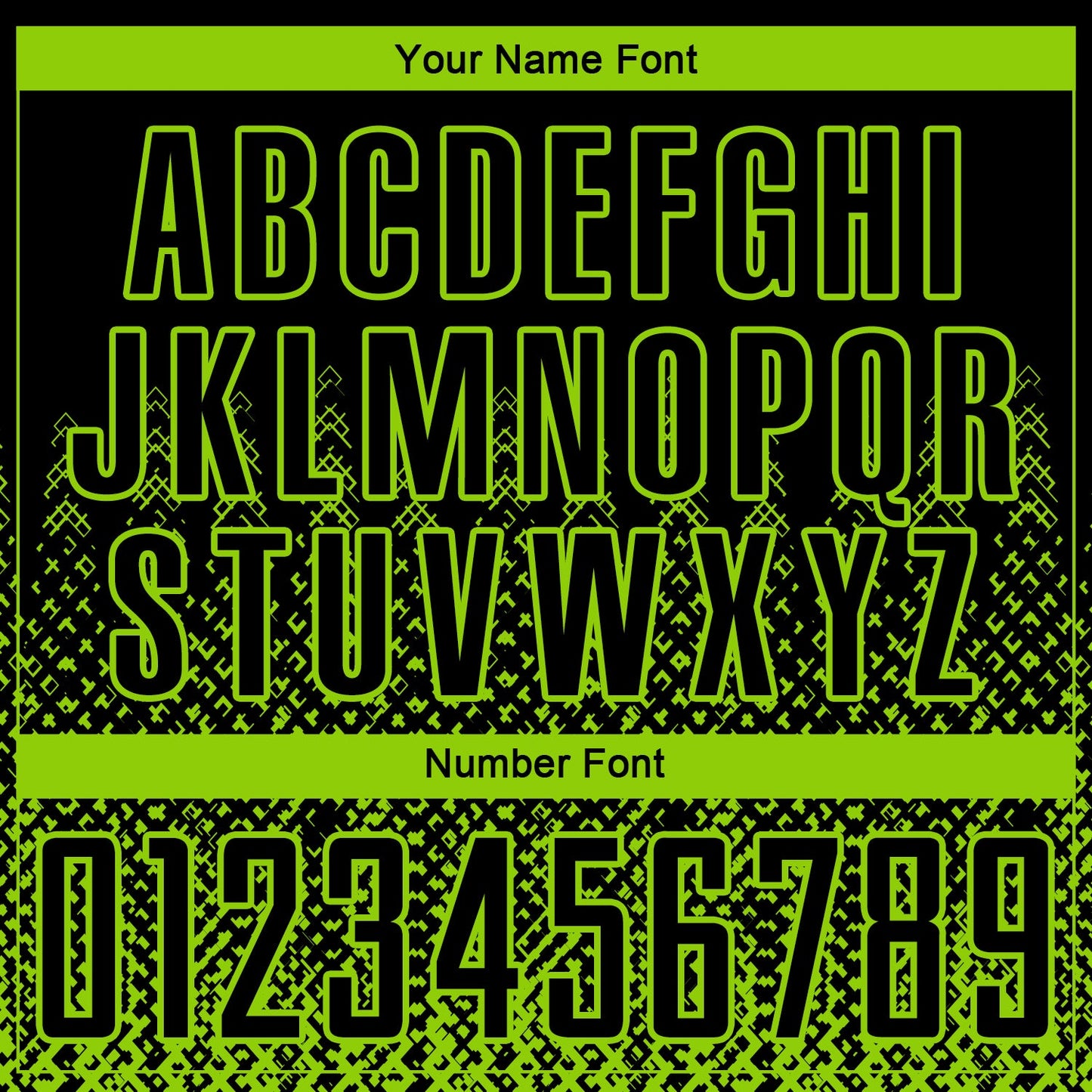 Custom Black Neon Green Geometric Shape Sublimation Soccer Uniform Jersey - Sky-Custom