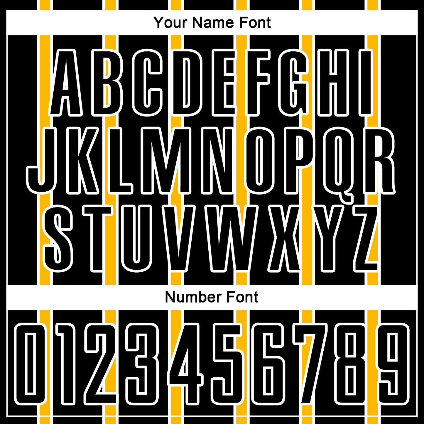 Custom Black Gold-White Stripe Line Sublimation Soccer Uniform Jersey - Sky-Custom