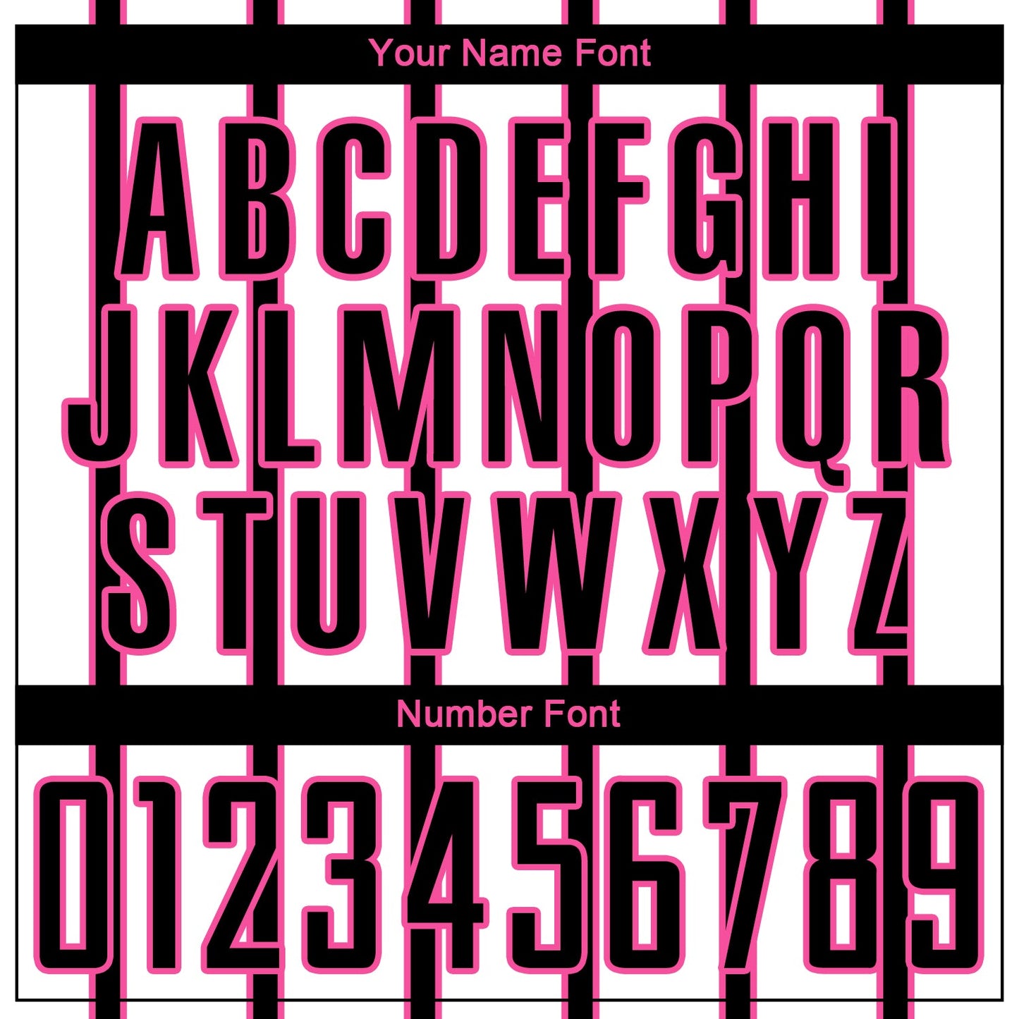 Custom White Black-Pink Stripe Line Sublimation Soccer Uniform Jersey - Sky-Custom