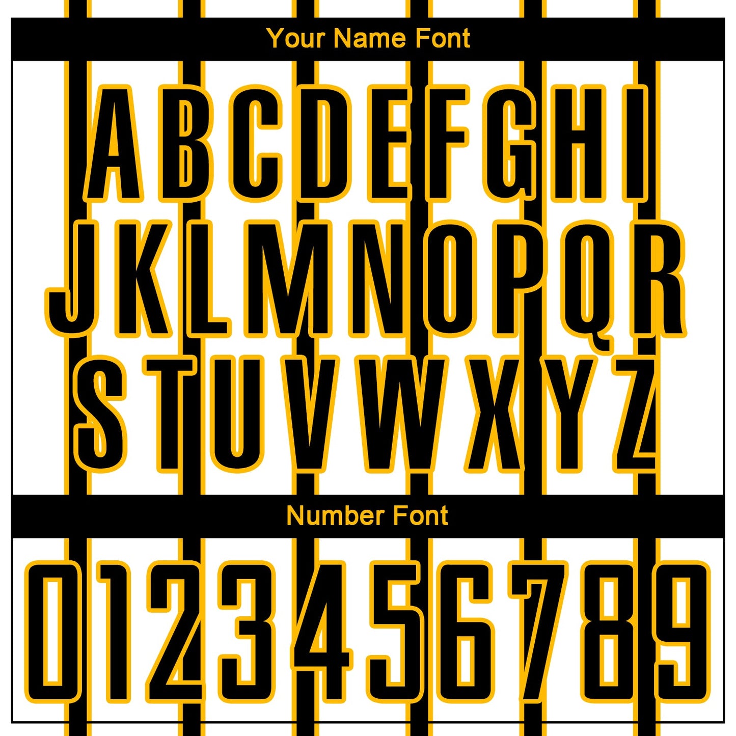 Custom White Black-Gold Stripe Line Sublimation Soccer Uniform Jersey - Sky-Custom