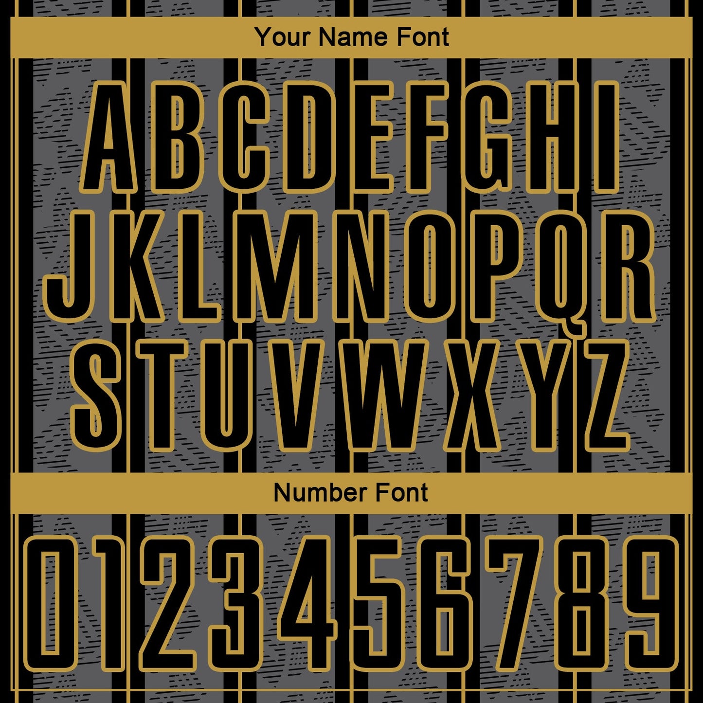 Custom Gray Black-Old Gold Stripe Line Sublimation Soccer Uniform Jersey - Sky-Custom