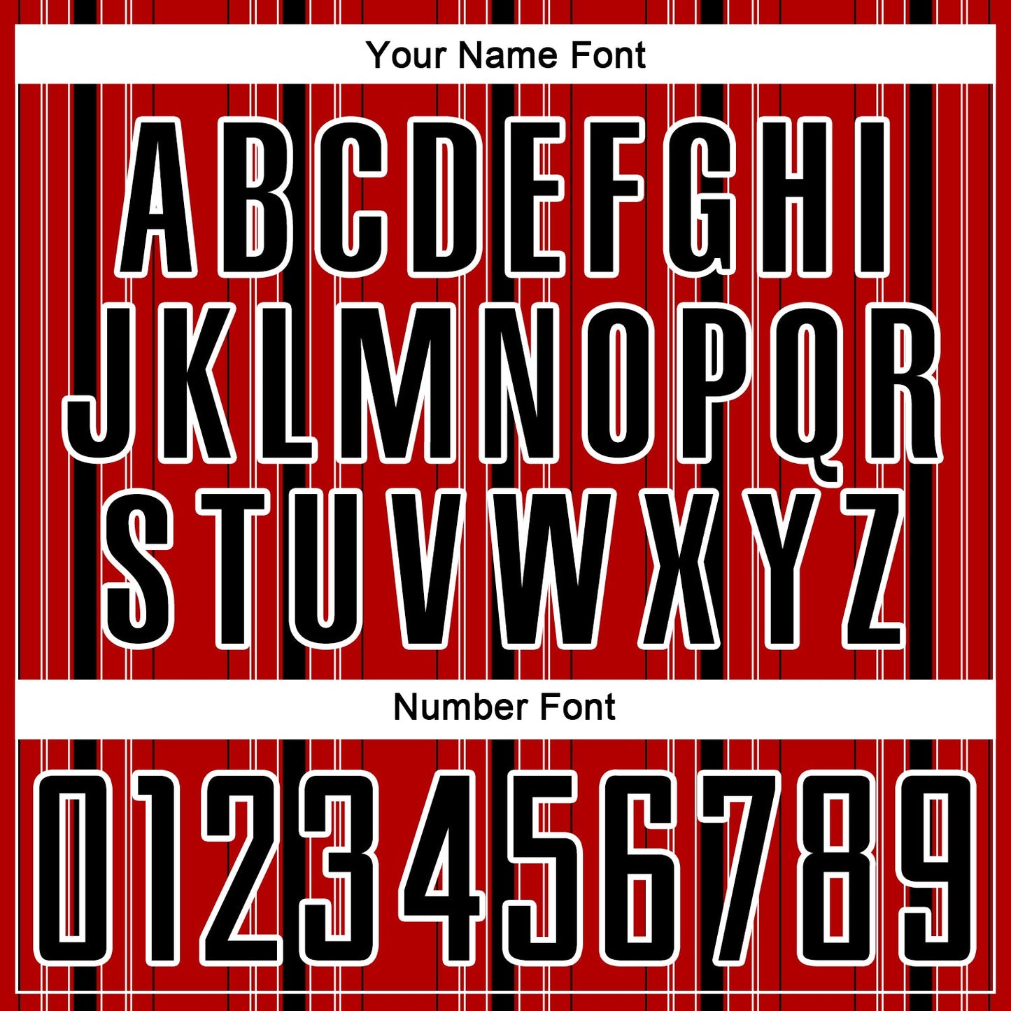 Custom Red Black-White Stripe Sublimation Soccer Uniform Jersey - Sky-Custom