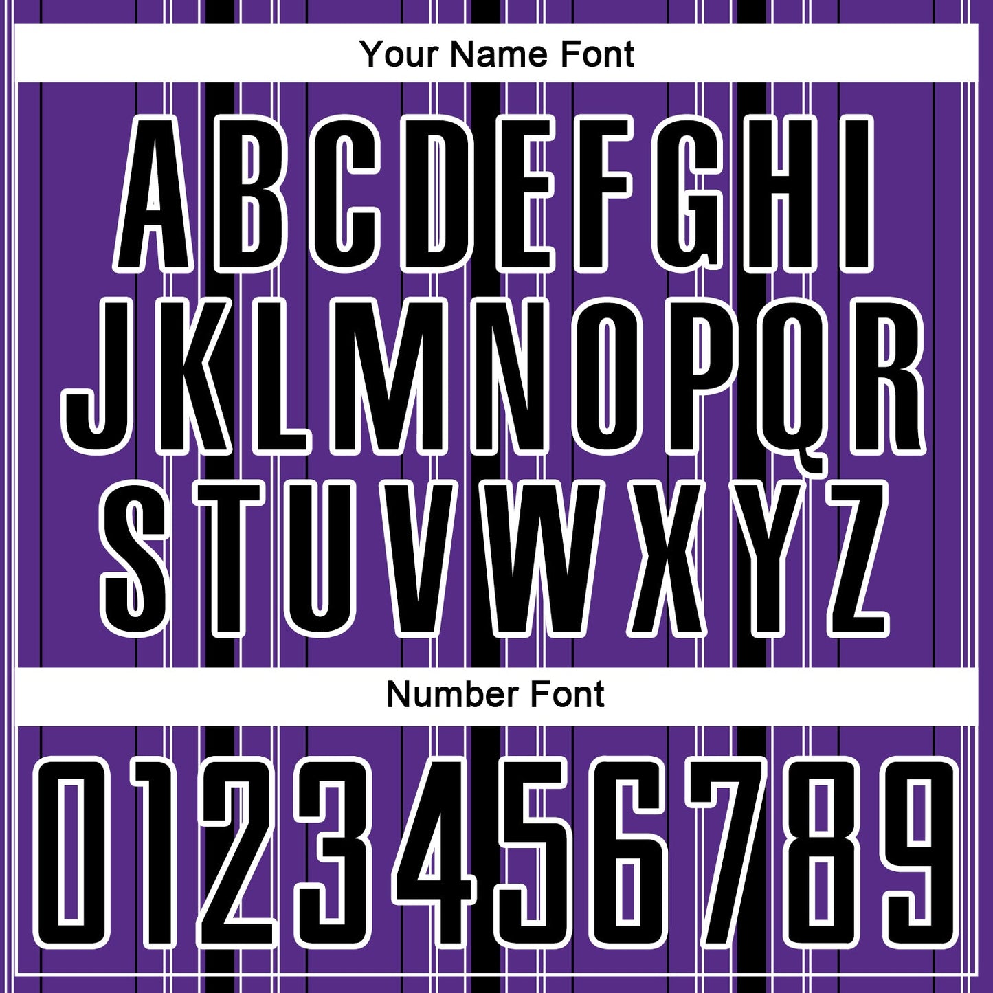 Custom Purple Black-White Stripe Sublimation Soccer Uniform Jersey - Sky-Custom