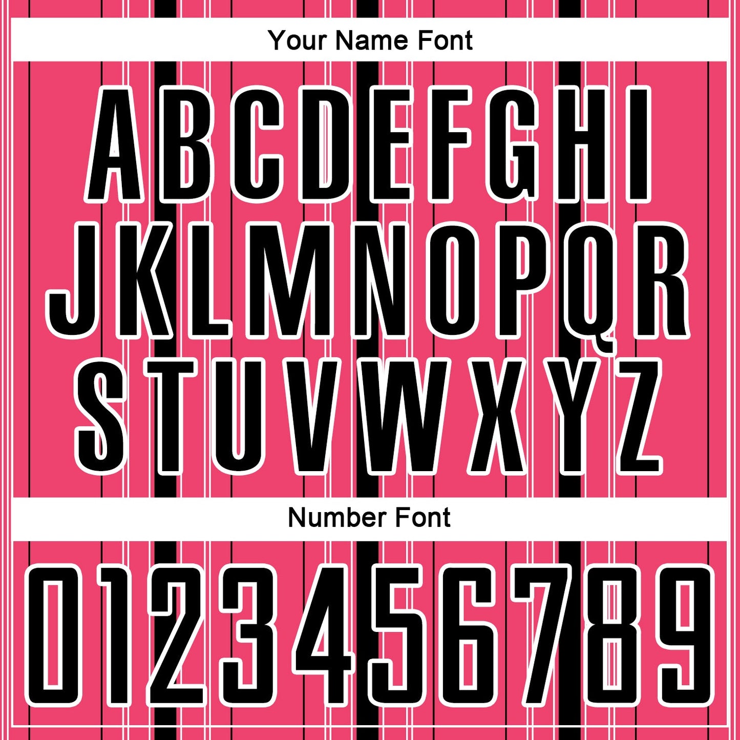 Custom Neon Pink Black-White Stripe Sublimation Soccer Uniform Jersey - Sky-Custom