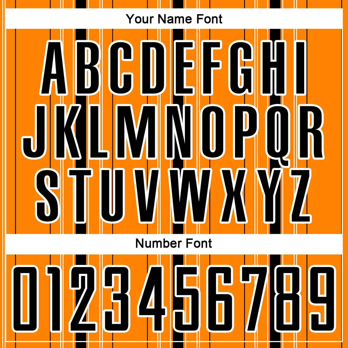 Custom Bay Orange Black-White Stripe Sublimation Soccer Uniform Jersey - Sky-Custom