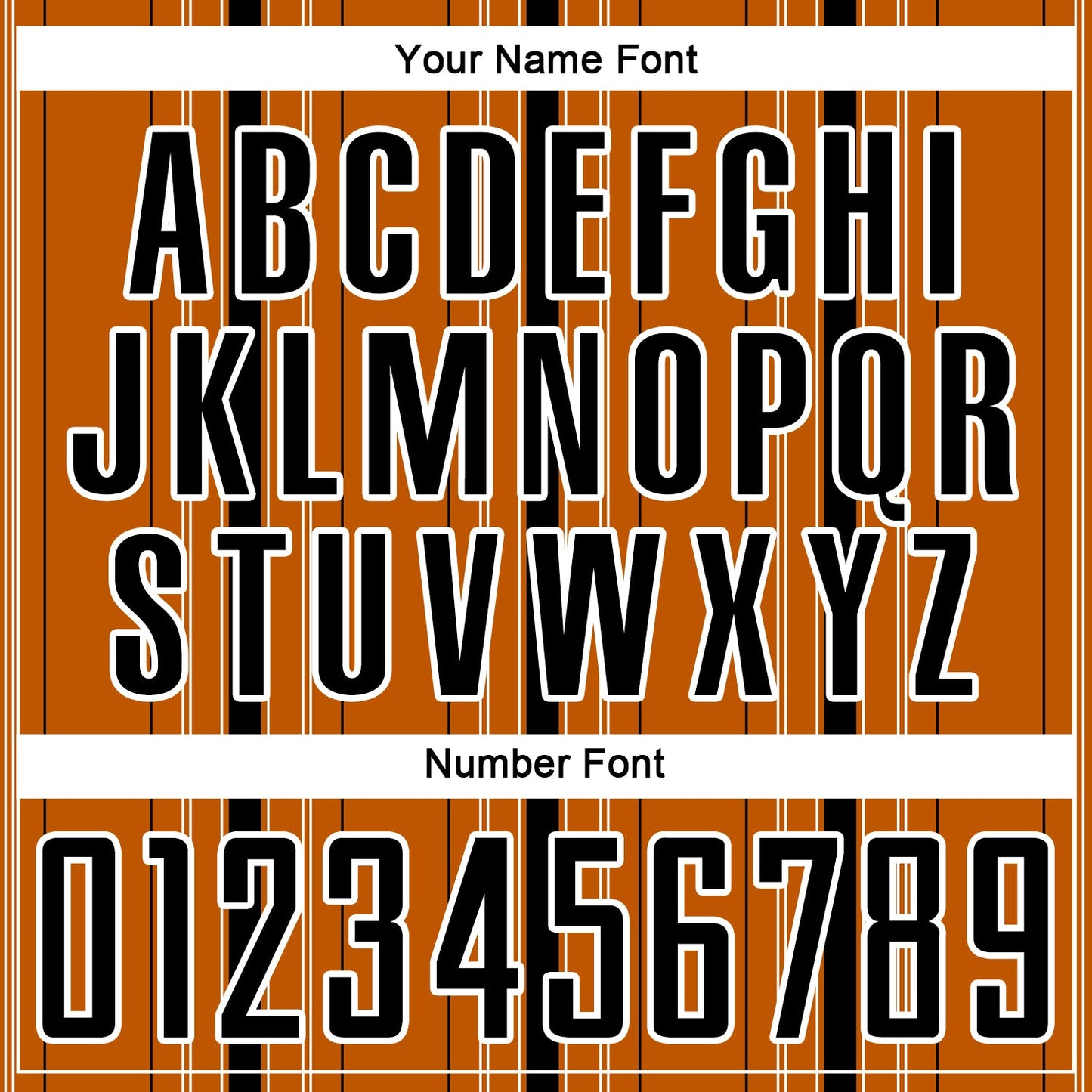 Custom Texas Orange Black-White Stripe Sublimation Soccer Uniform Jersey - Sky-Custom