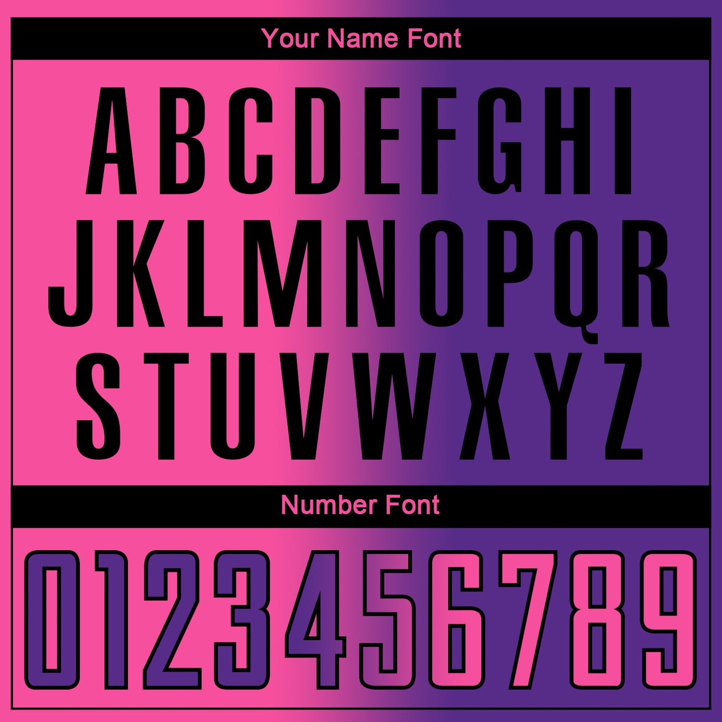 Custom Purple Pink-Black Sublimation Gradient Fashion Soccer Uniform Jersey - Sky-Custom