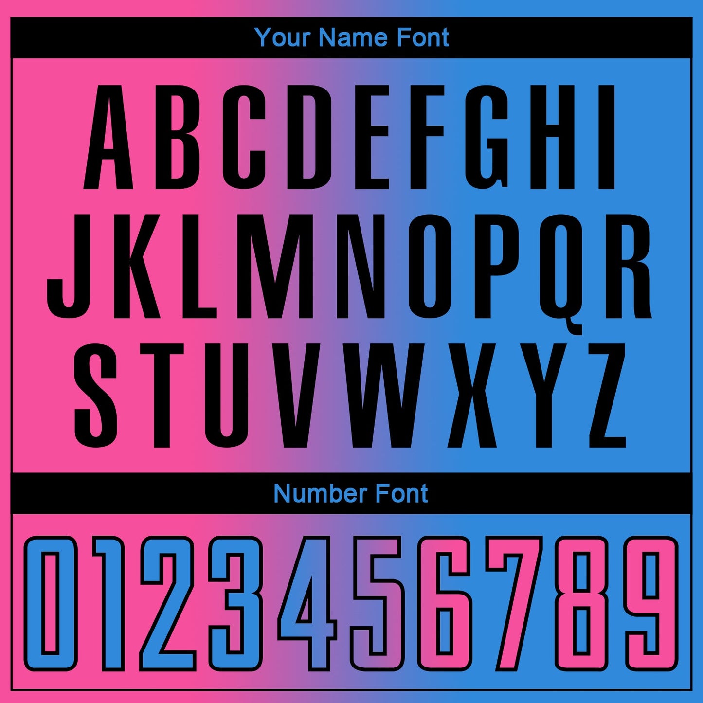 Custom Powder Blue Pink-Black Sublimation Gradient Fashion Soccer Uniform Jersey - Sky-Custom