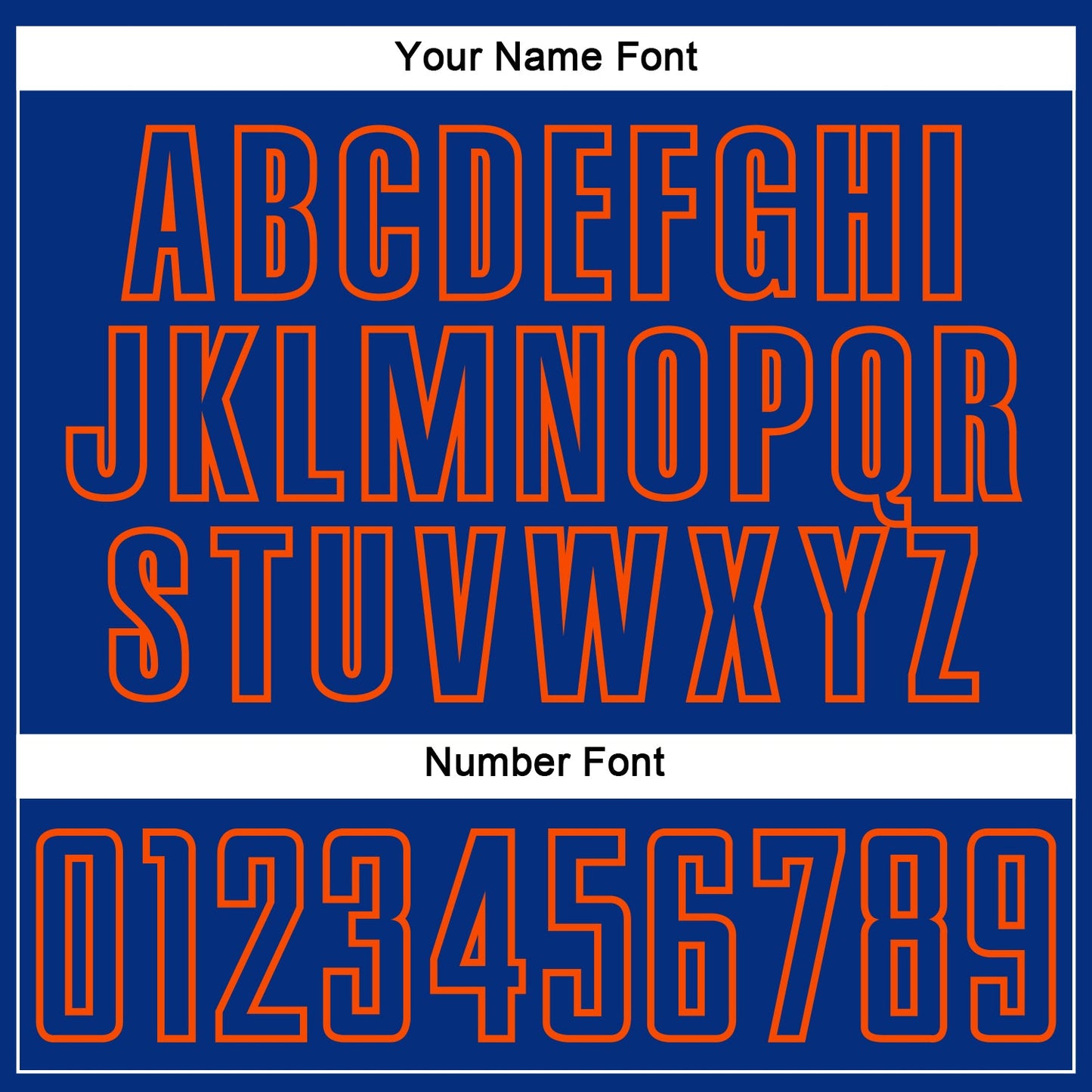 Custom Royal Orange Splash Sublimation Soccer Uniform Jersey - Sky-Custom