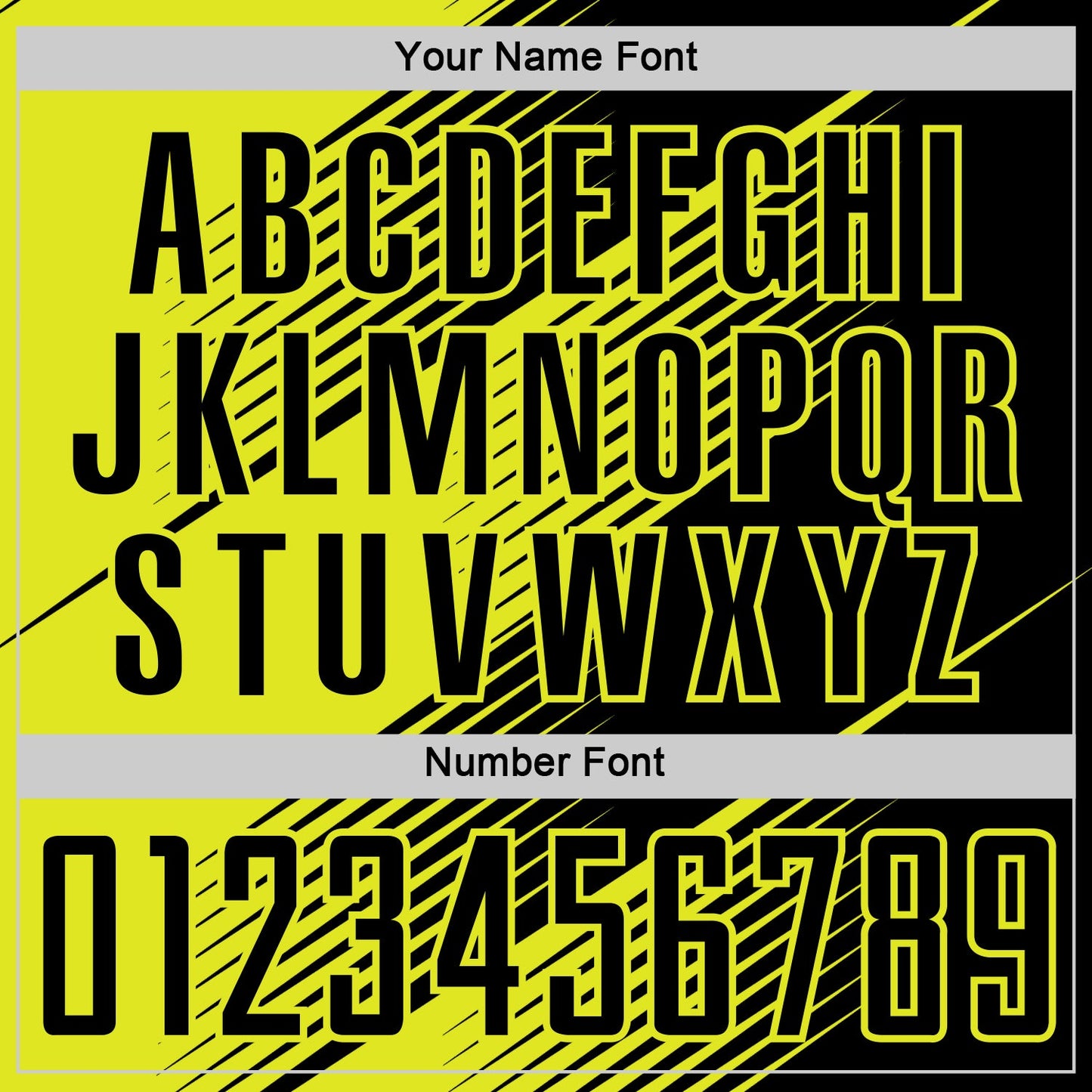 Custom Black Neon Yellow Line Sublimation Soccer Uniform Jersey - Sky-Custom