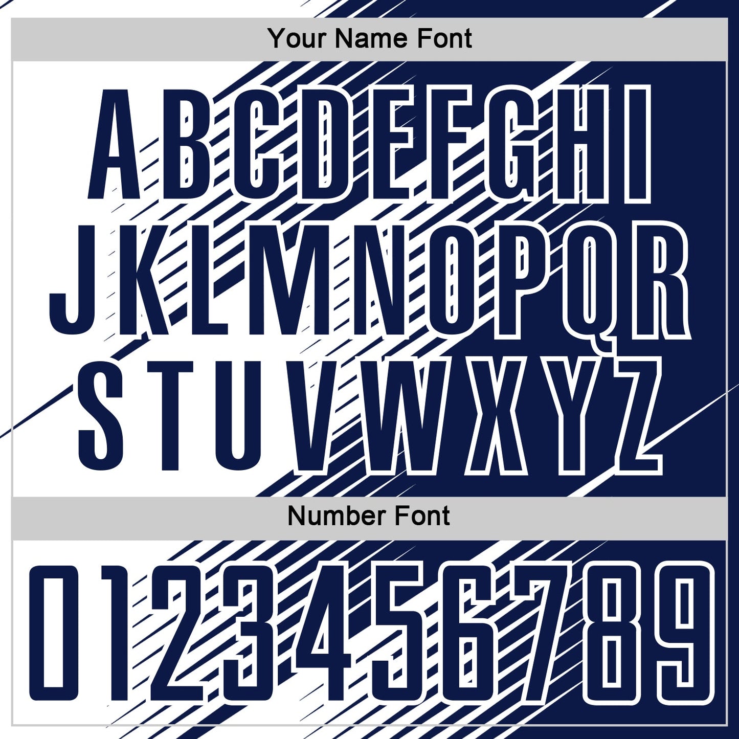 Custom Navy White Line Sublimation Soccer Uniform Jersey - Sky-Custom