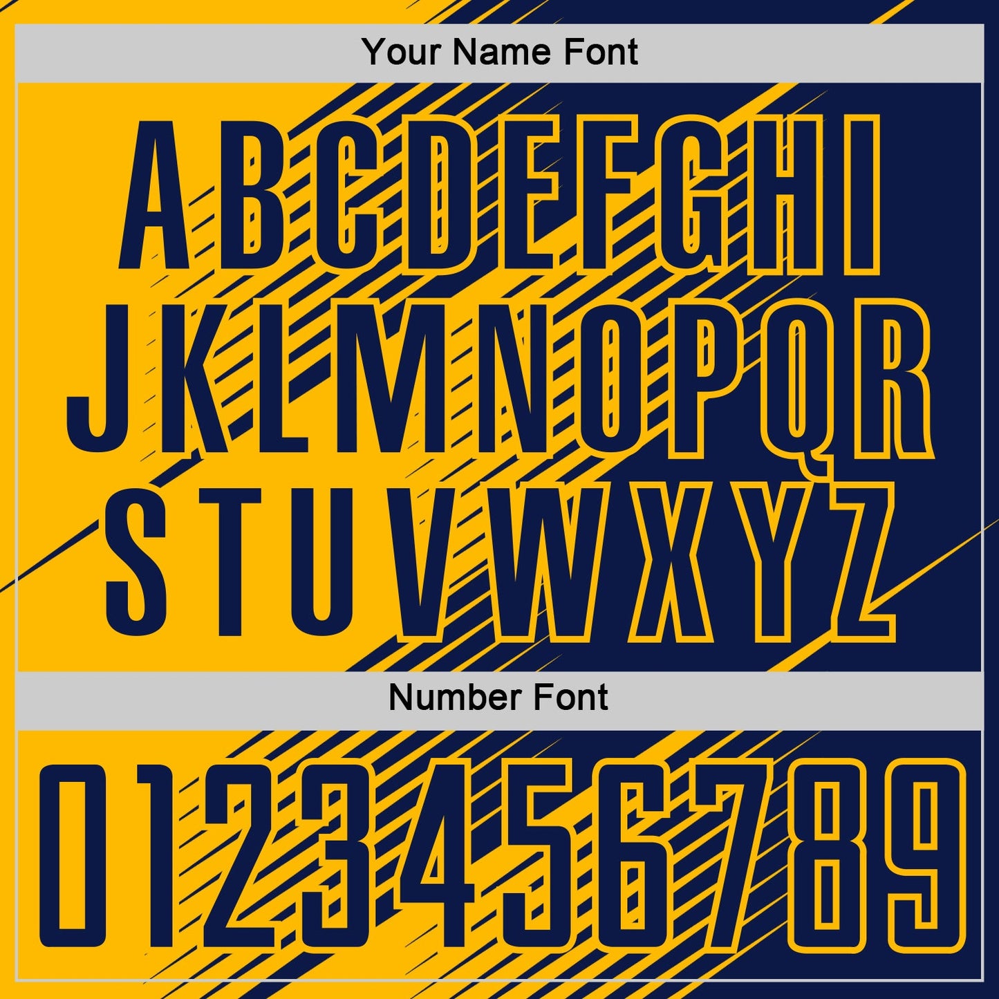 Custom Navy Gold Line Sublimation Soccer Uniform Jersey - Sky-Custom