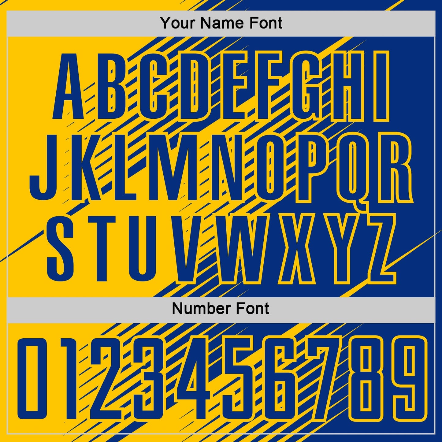 Custom Royal Yellow Line Sublimation Soccer Uniform Jersey - Sky-Custom