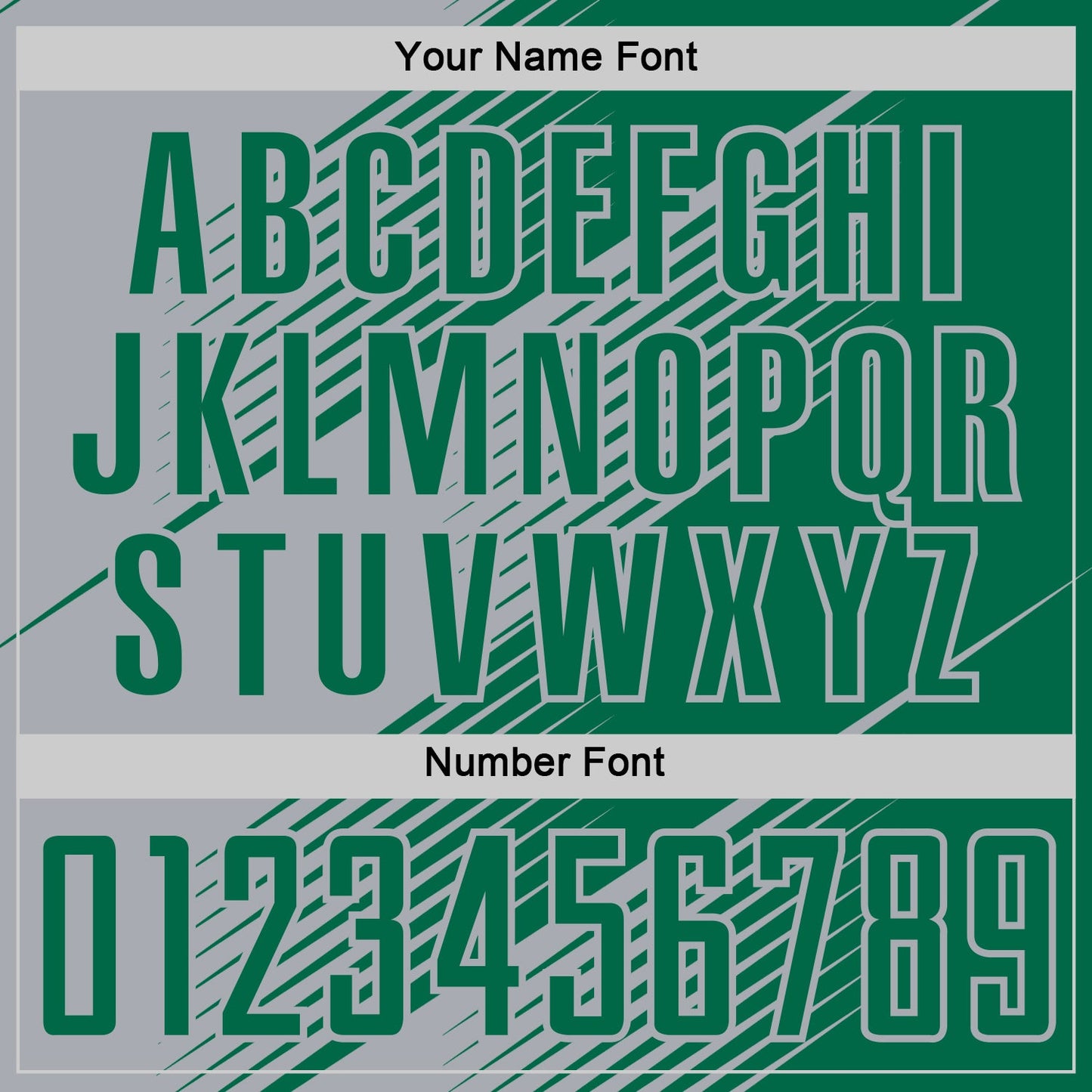 Custom Kelly Green Gray Line Sublimation Soccer Uniform Jersey - Sky-Custom