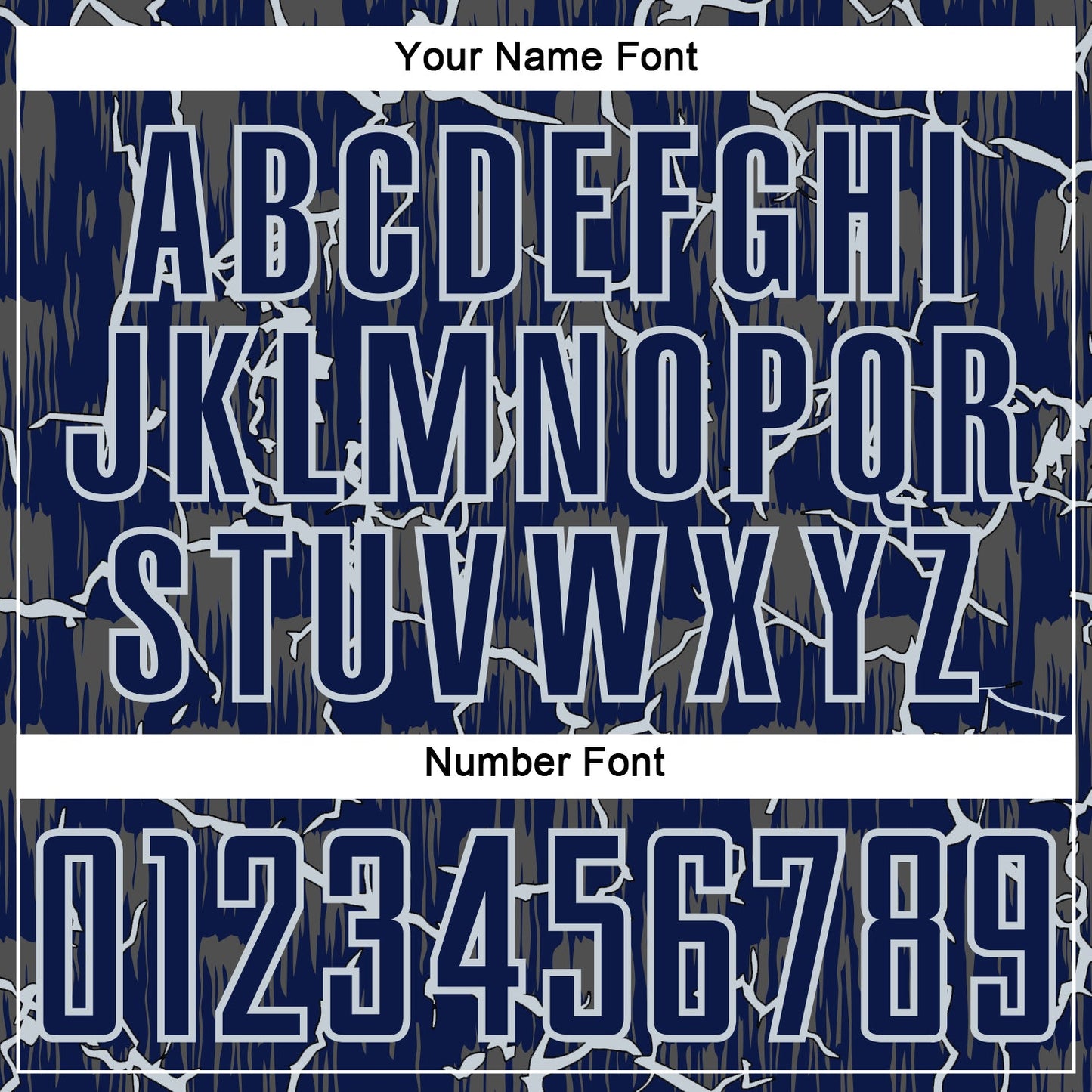 Custom Navy Silver Lightning Sublimation Soccer Uniform Jersey - Sky-Custom