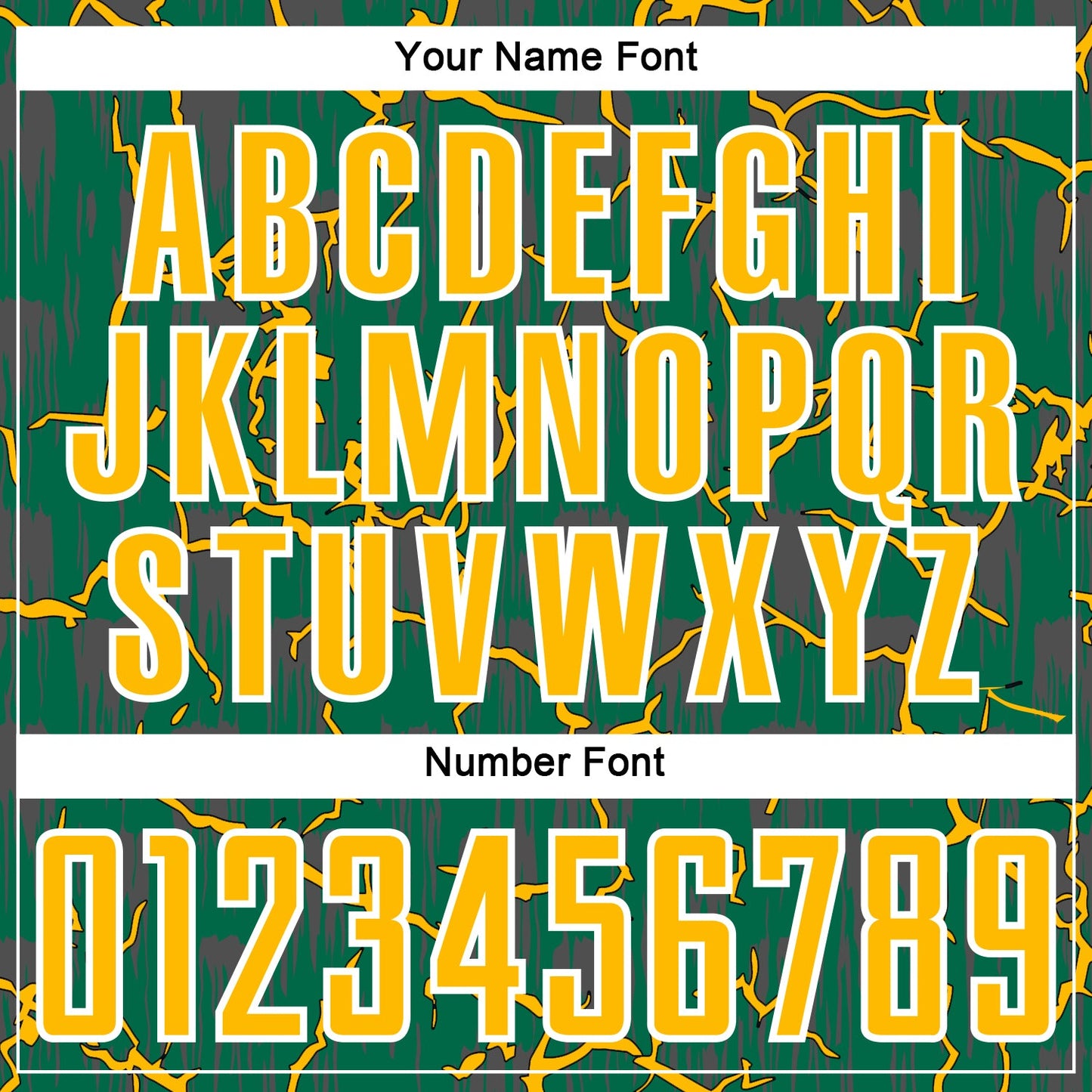 Custom Kelly Green Gold-White Lightning Sublimation Soccer Uniform Jersey - Sky-Custom