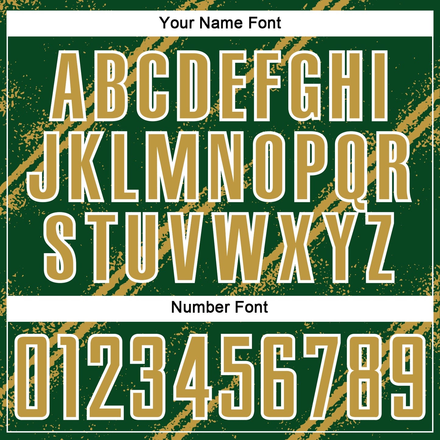 Custom Green Old Gold-White Abstract Fragment Art Splash Sublimation Soccer Uniform Jersey - Sky-Custom