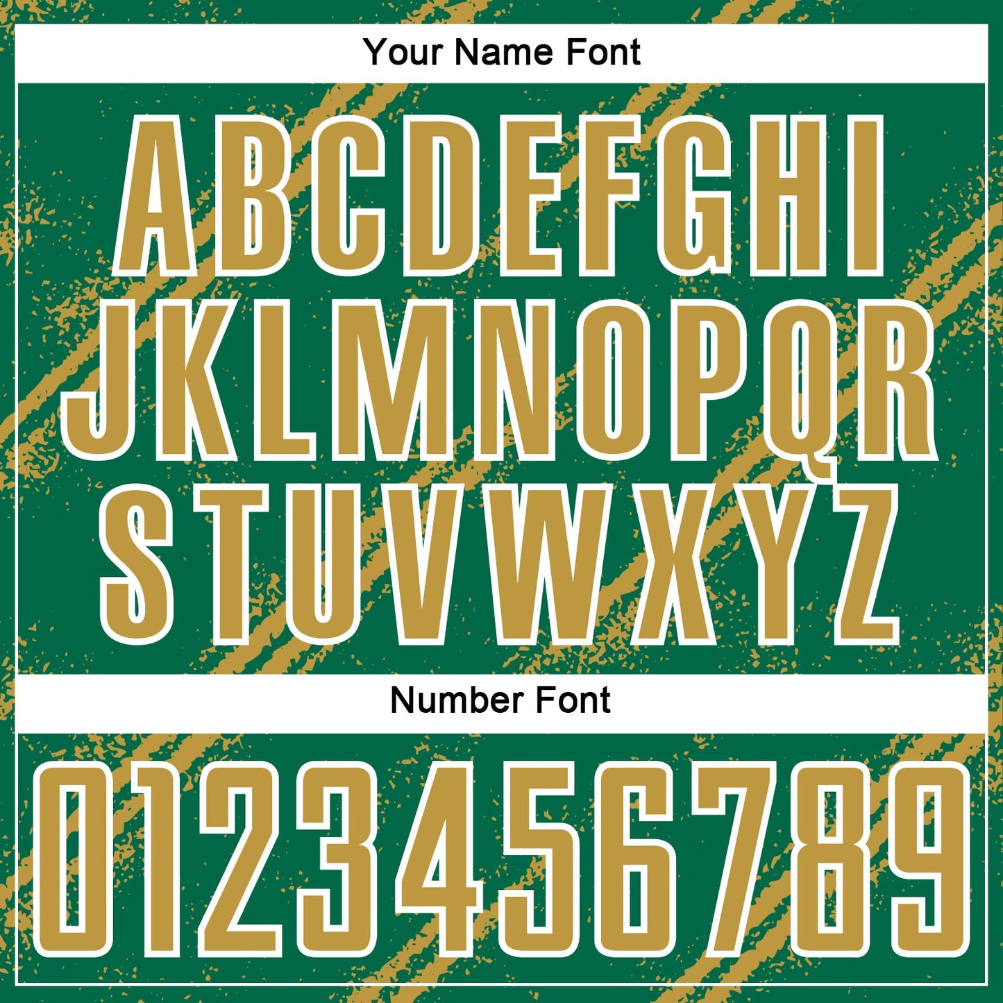 Custom Kelly Green Old Gold-White Abstract Fragment Art Splash Sublimation Soccer Uniform Jersey - Sky-Custom