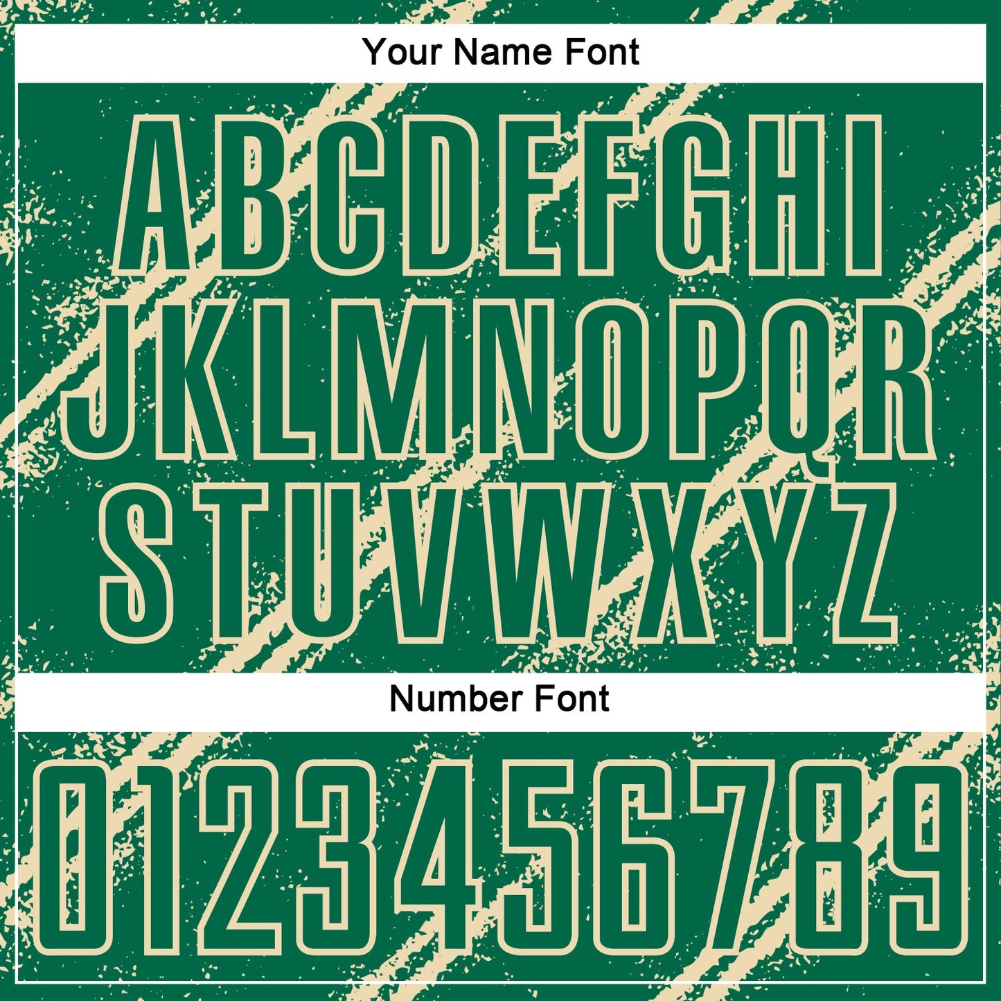 Custom Kelly Green Cream Abstract Fragment Art Splash Sublimation Soccer Uniform Jersey - Sky-Custom