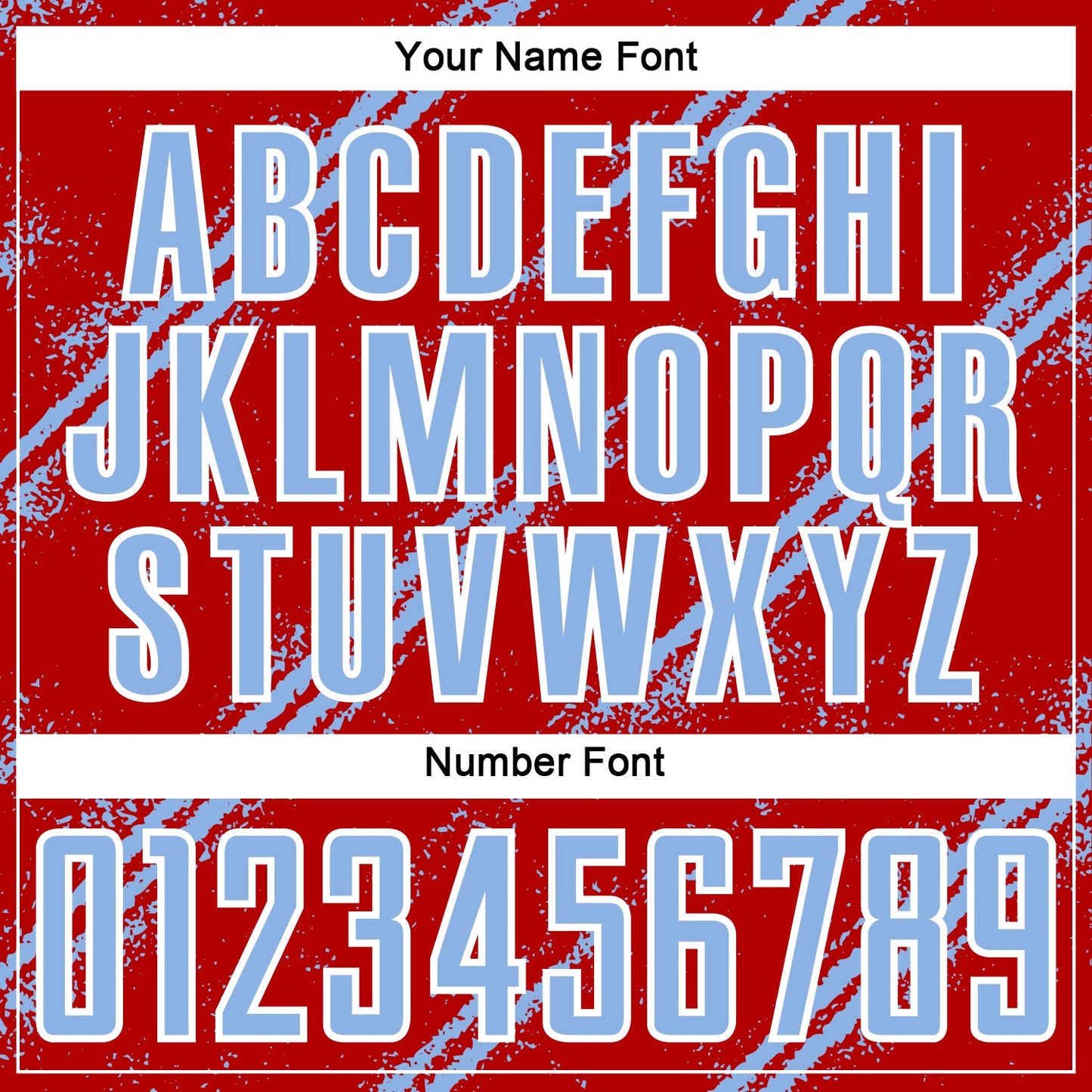 Custom Red Light Blue-White Abstract Fragment Art Splash Sublimation Soccer Uniform Jersey - Sky-Custom